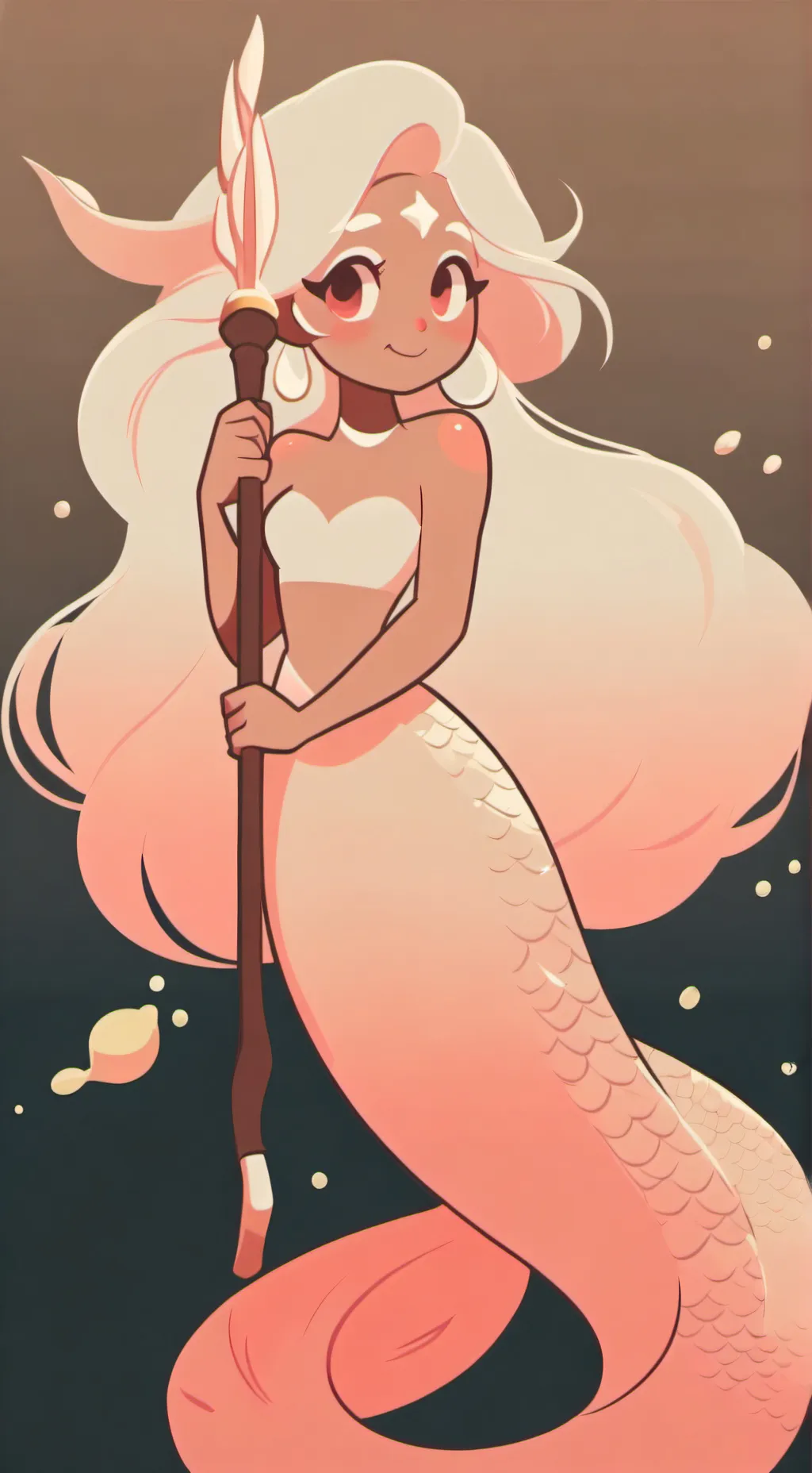 ai character: WHITE PEARL COOKIE background