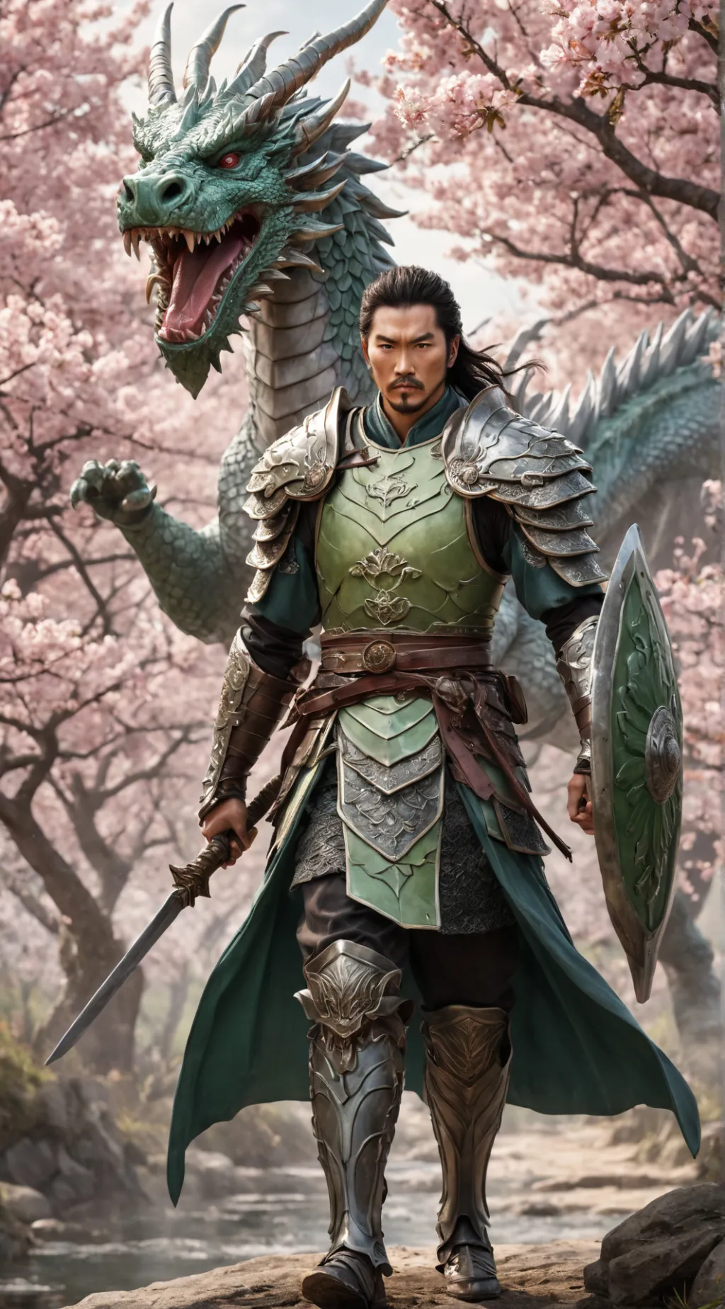 ai character: Ma Chao background