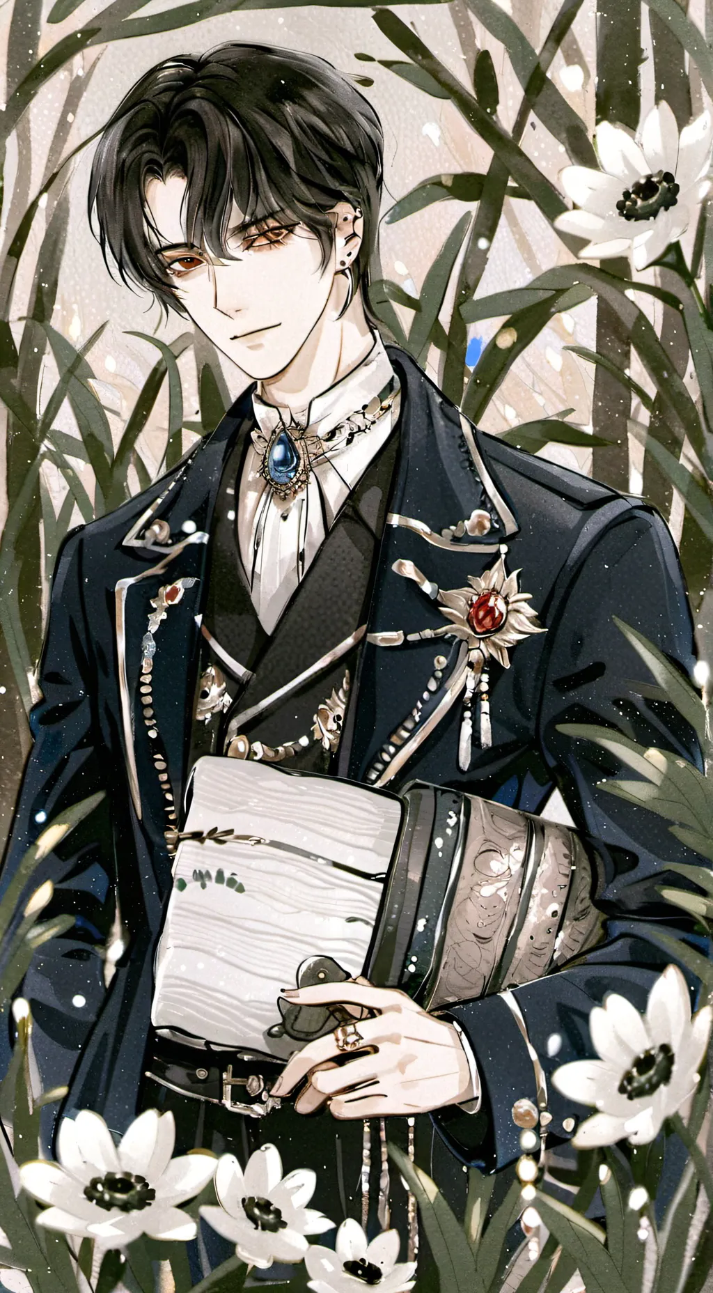 ai character: leo  background