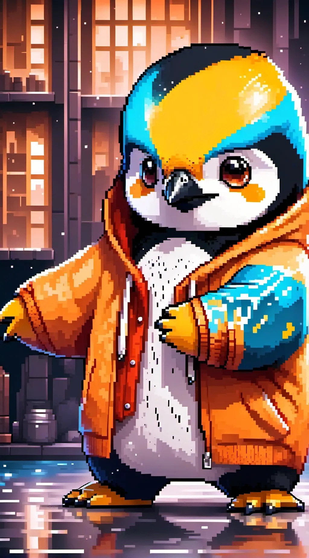 ai character: detetive pepe background