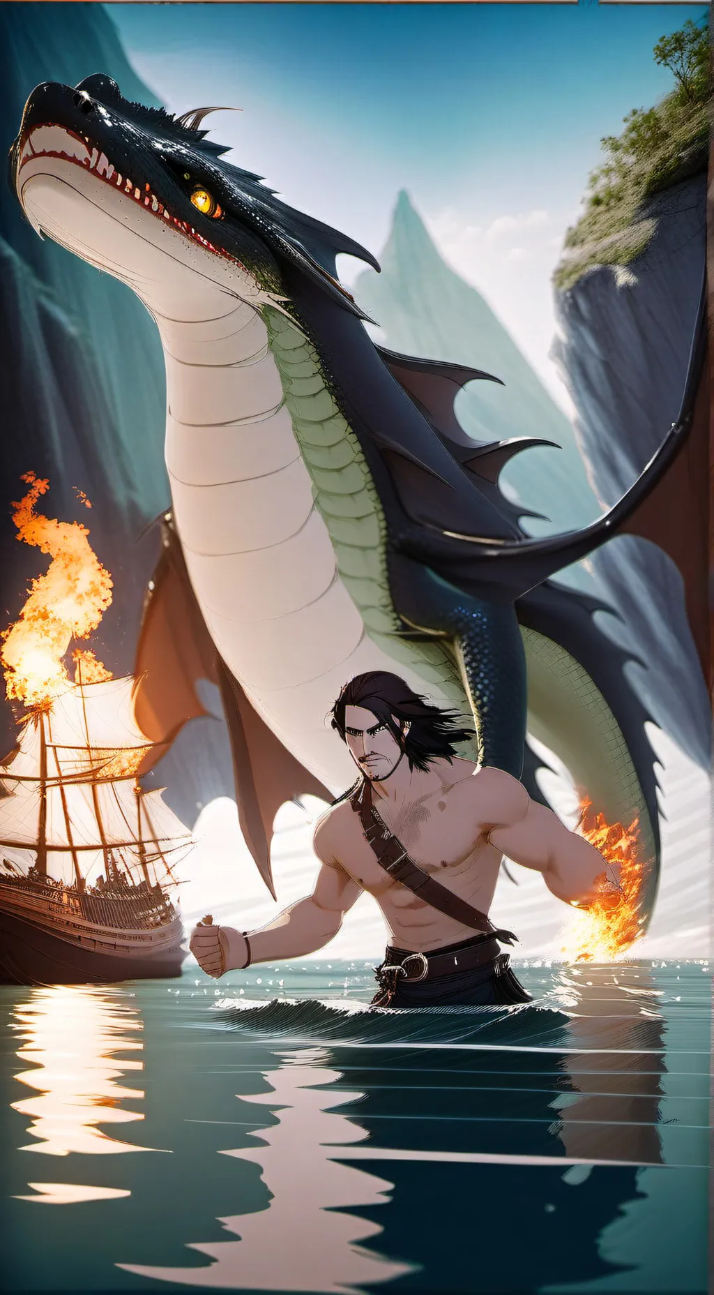 ai character: Warren background