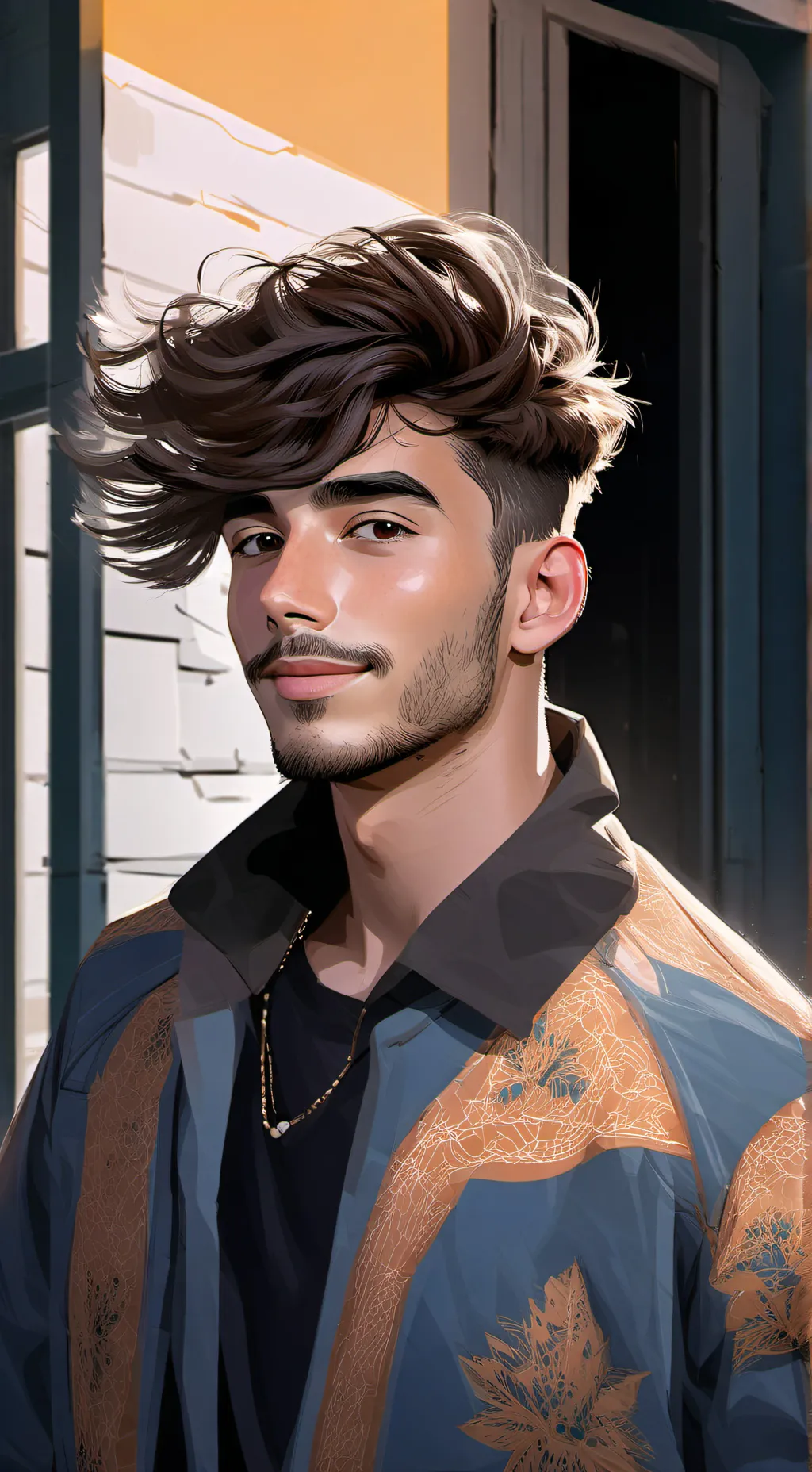 ai character: fede vigevani  background