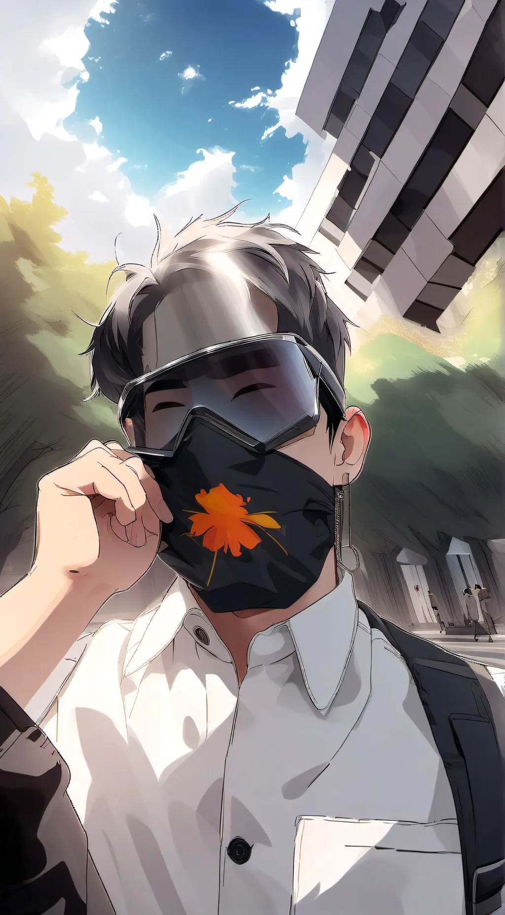 ai character: annoying cosin background