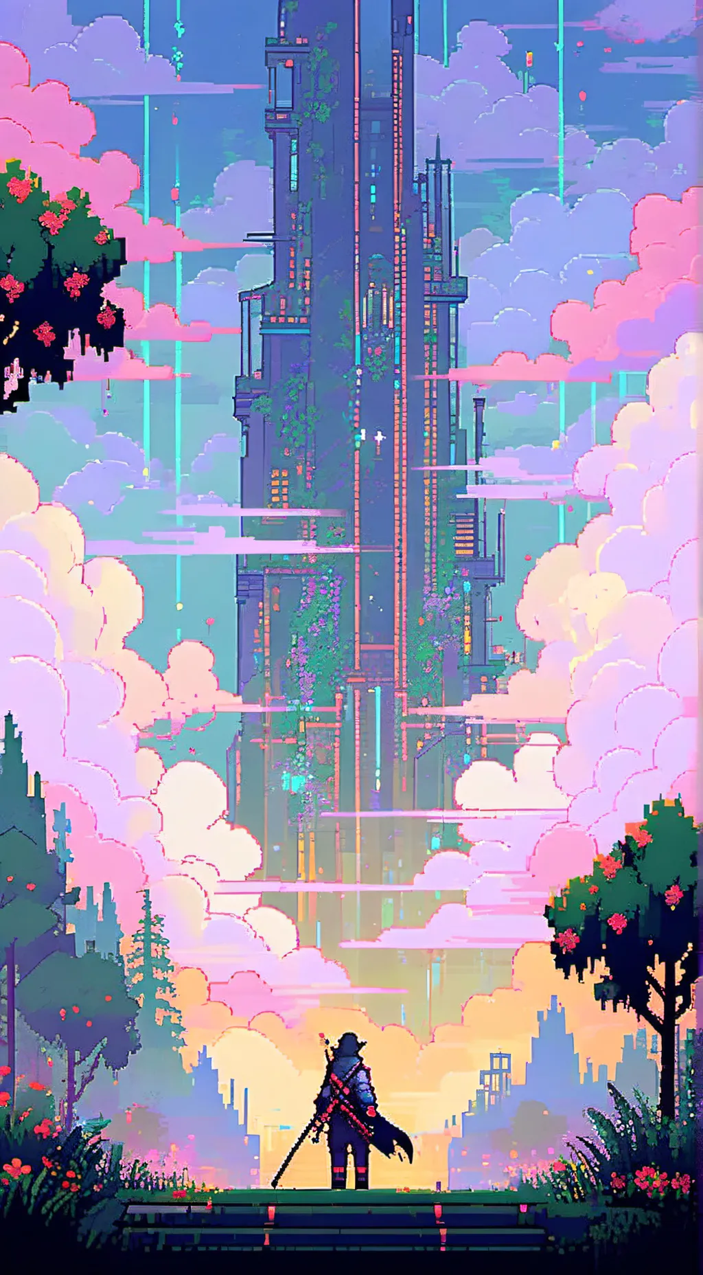 ai character: demon slayer background