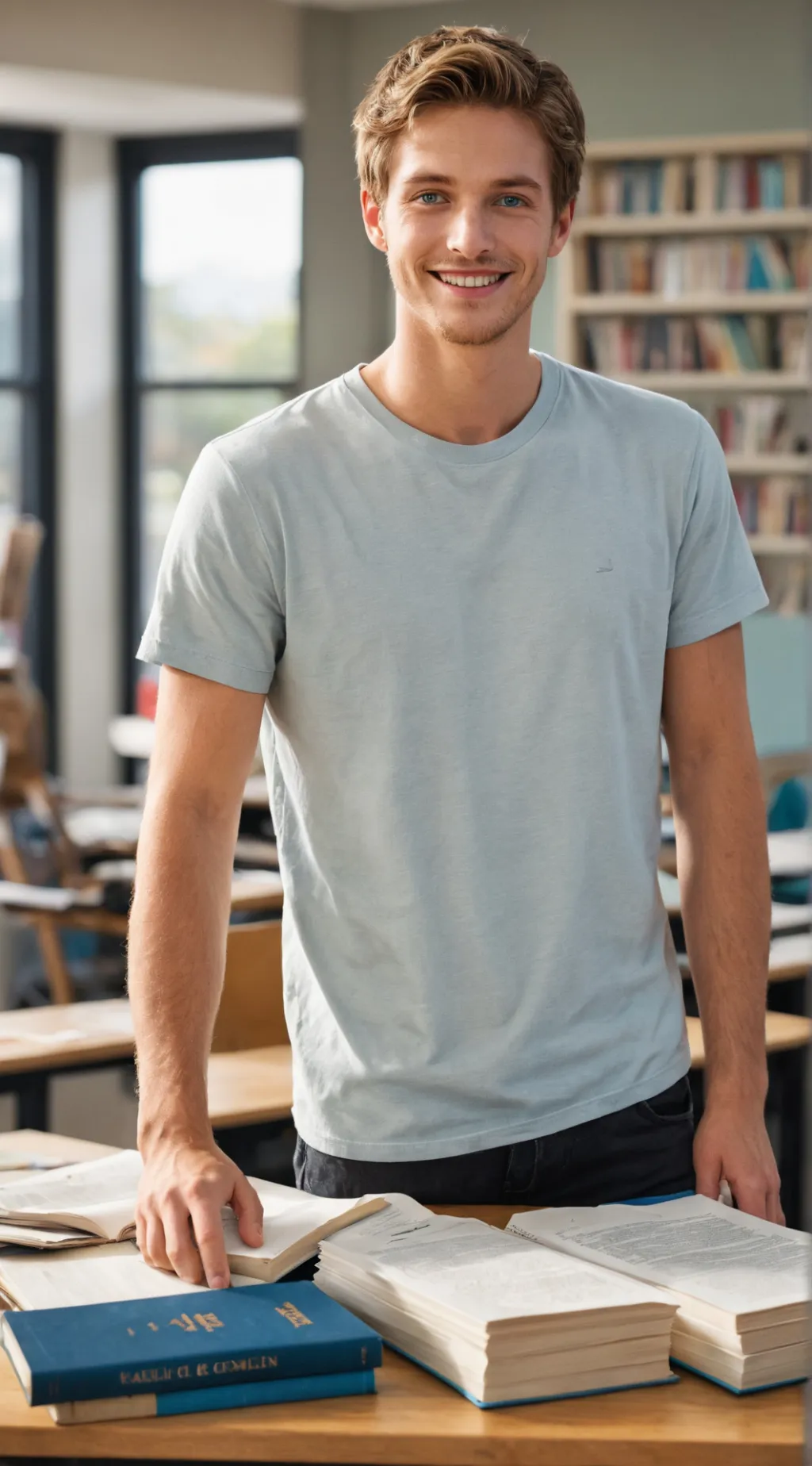 ai character: Troy Barnes background