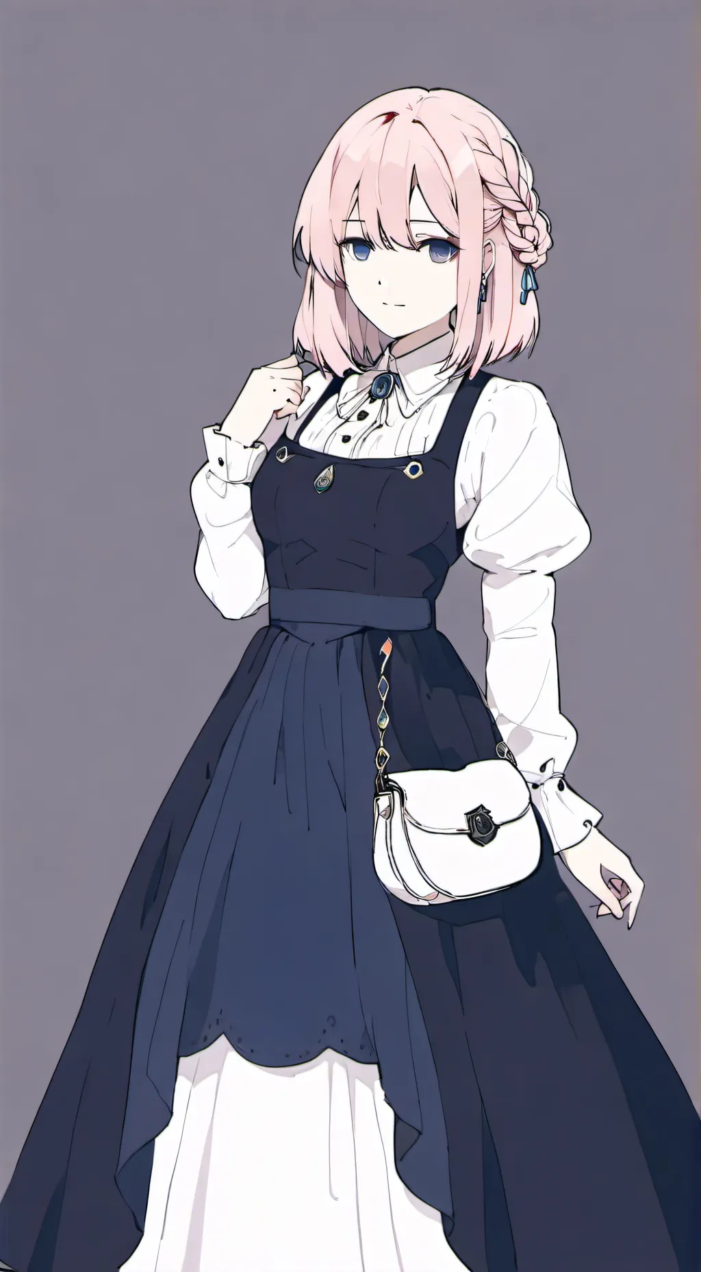 ai character: Miche  background