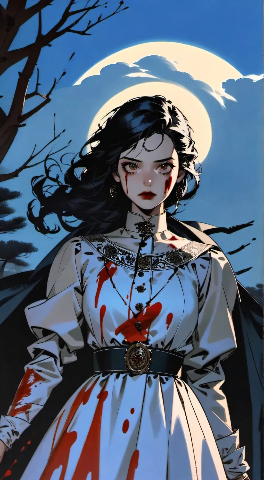 ai character: ⓉⒽⒺ ⓇⒺⓋⒺⓃⒼ background