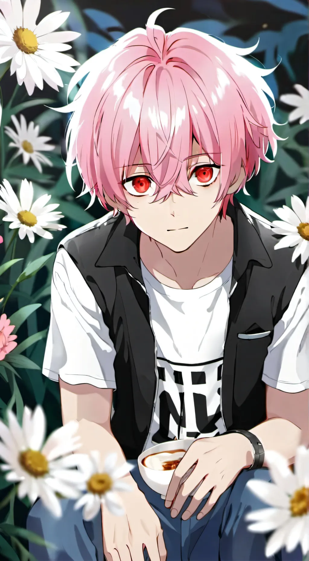 ai character: • ❤️‍🩹 Julian 🫤 • background