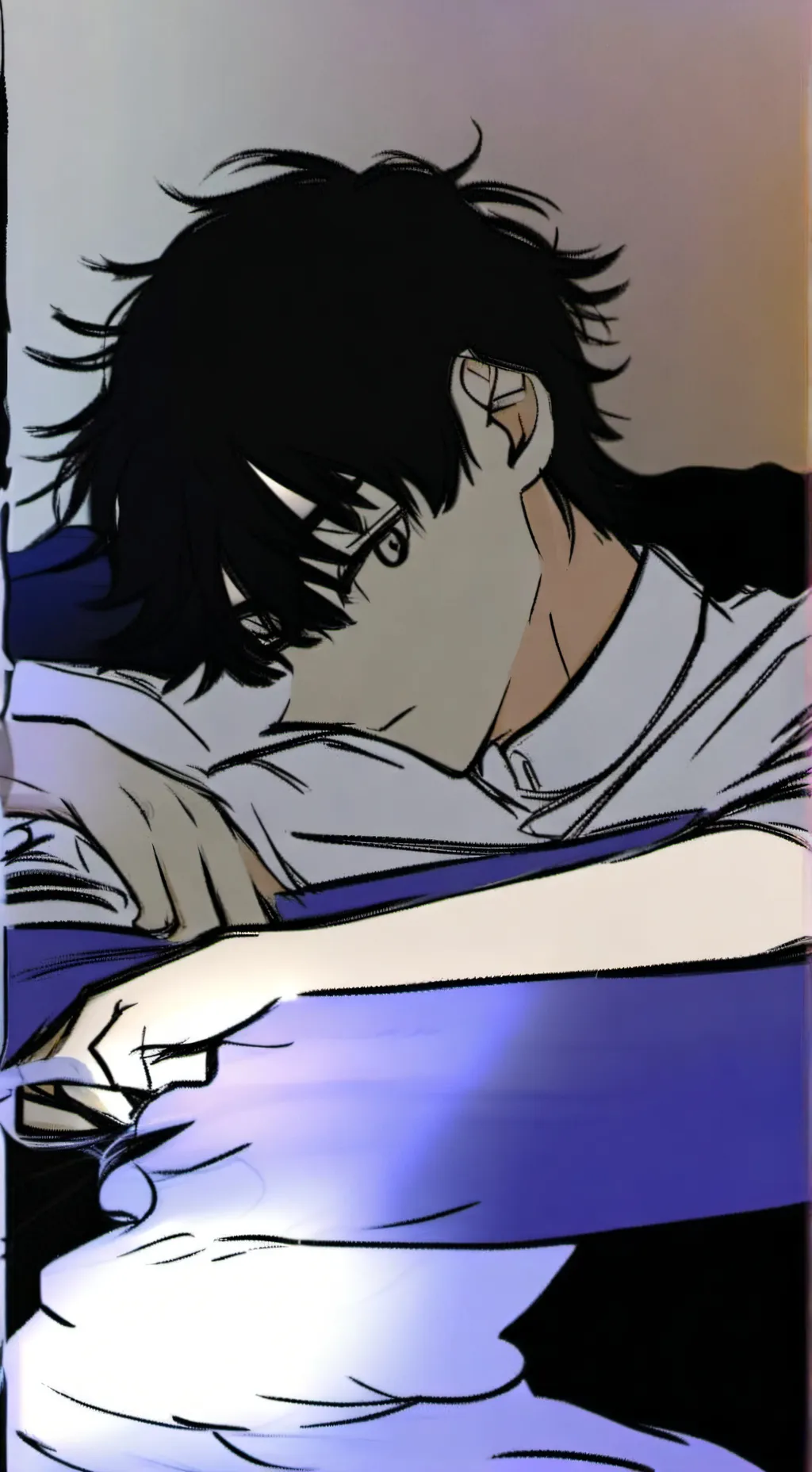 ai character: Issac  background