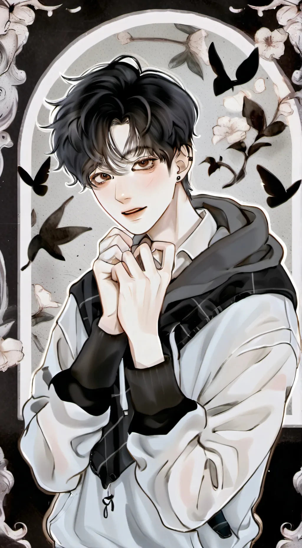 ai character: ◇ Noah ◇ background