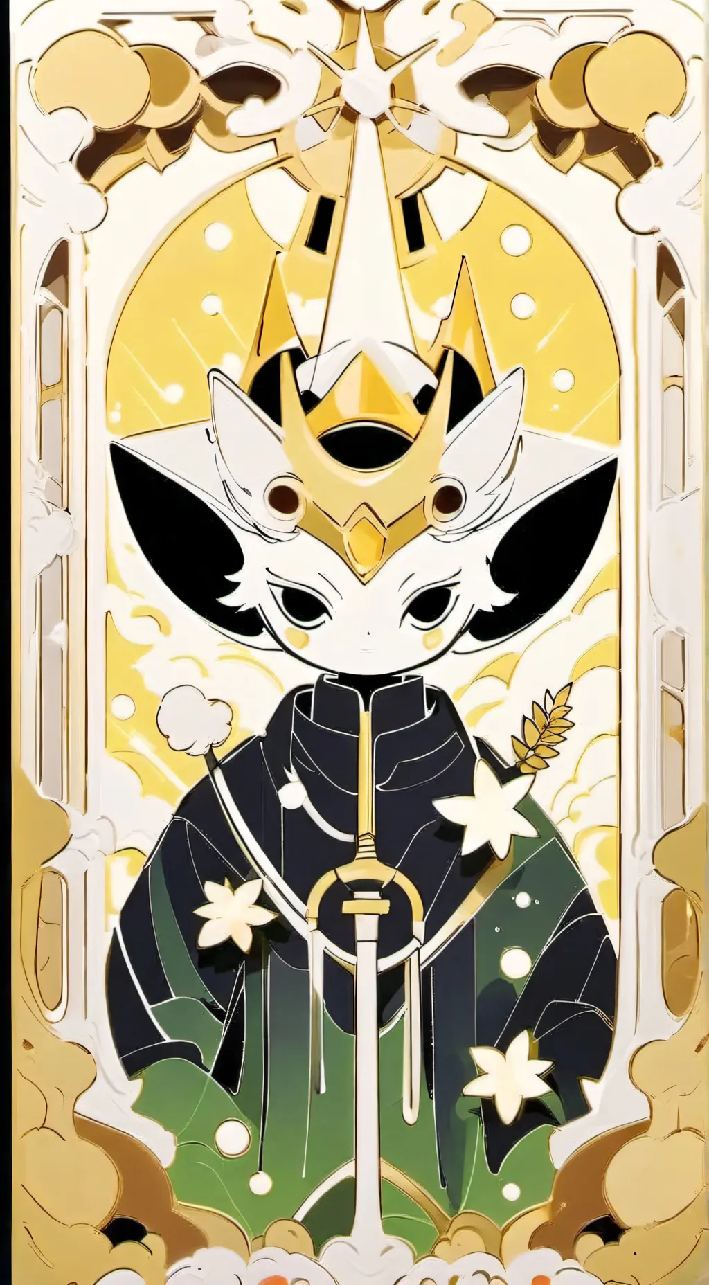 ai character: copycat of sprout  background