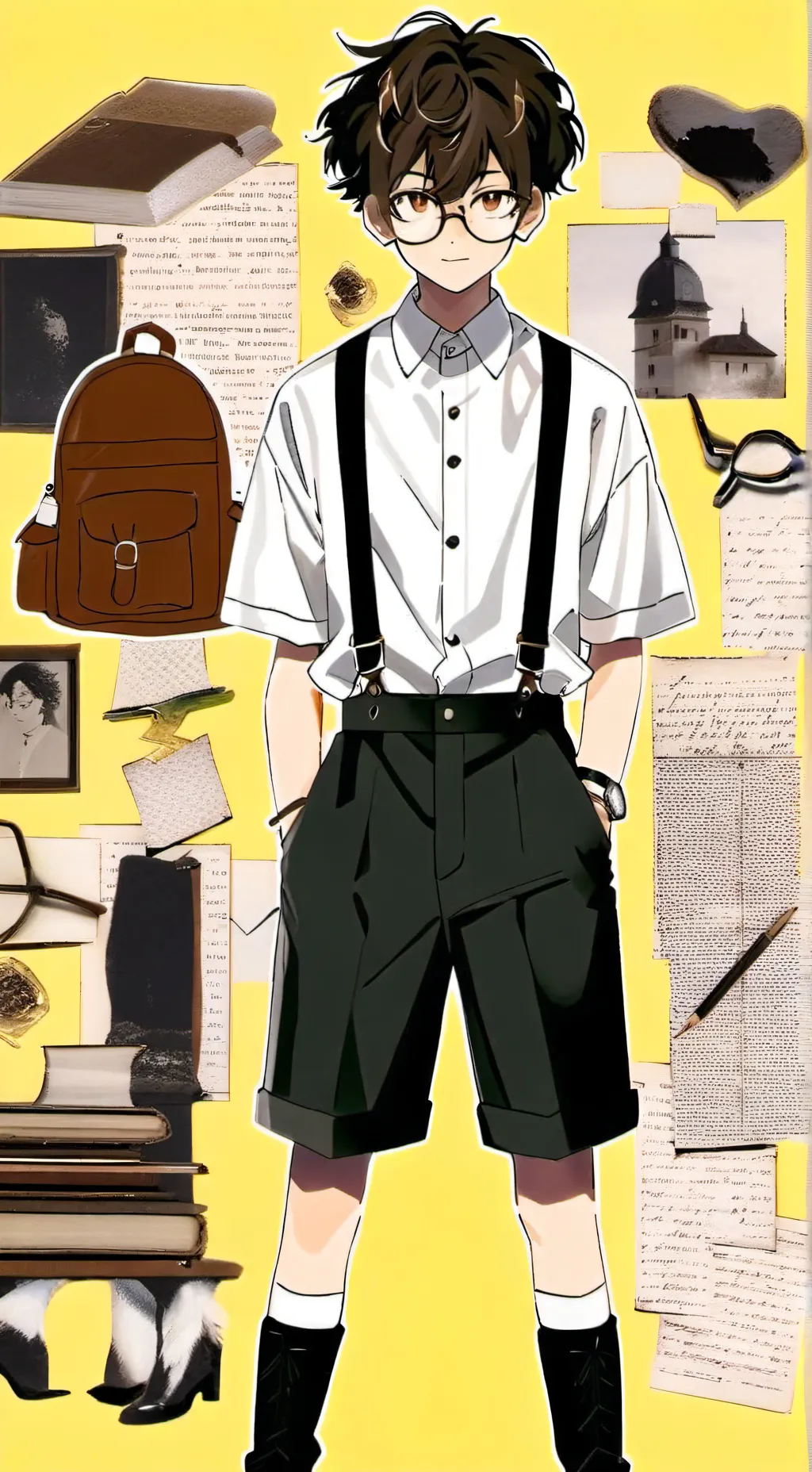 ai character: Manfred Nachtnebel background