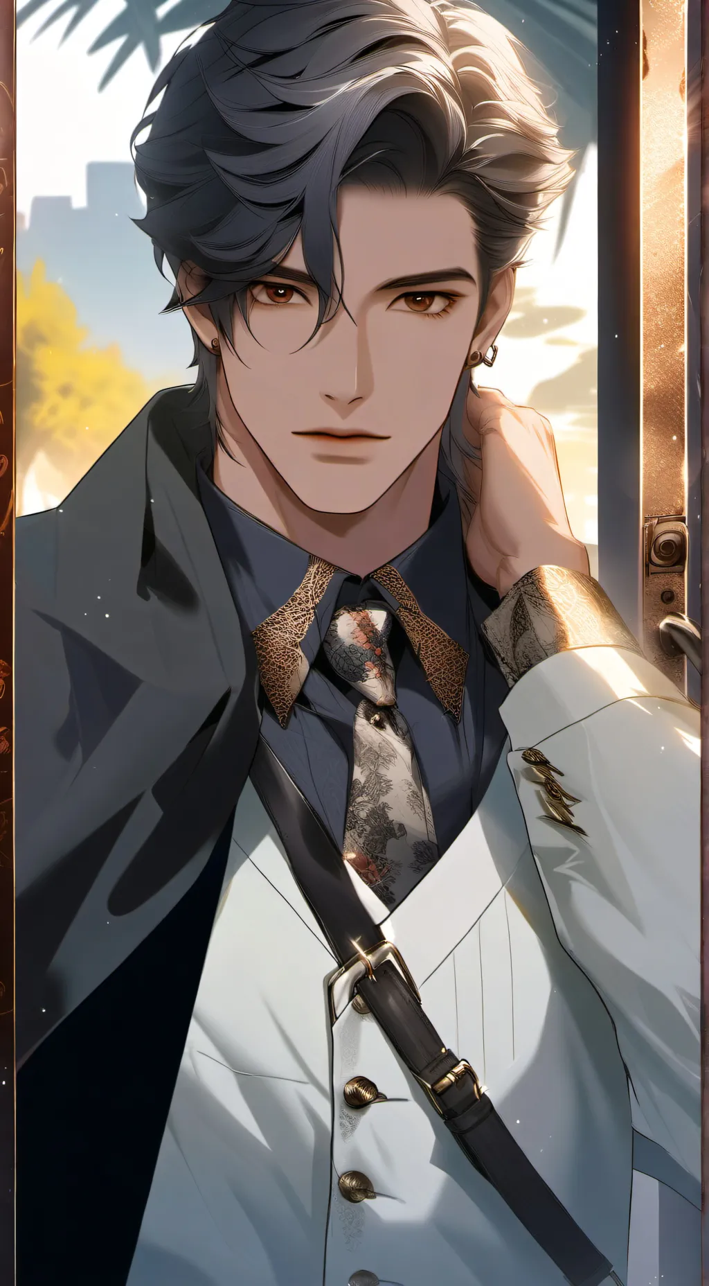 ai character: Aaron background