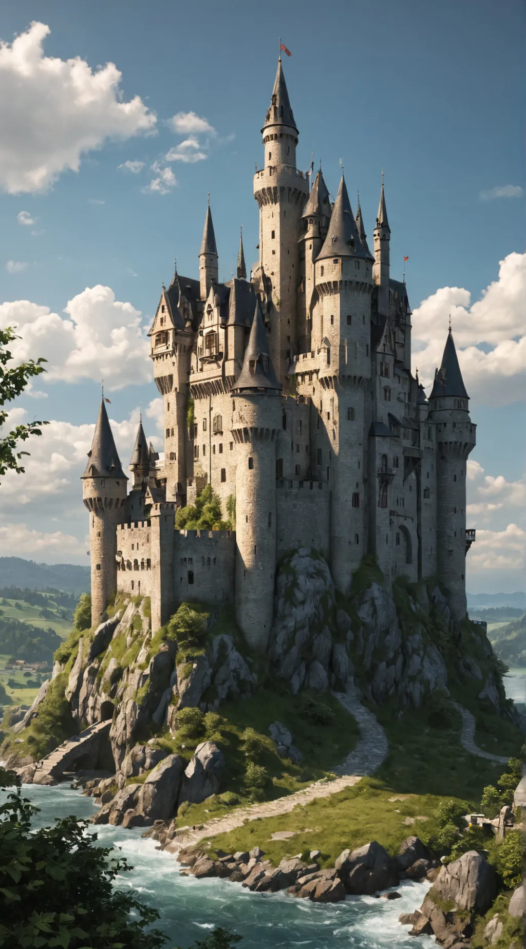 ai character: isekai background