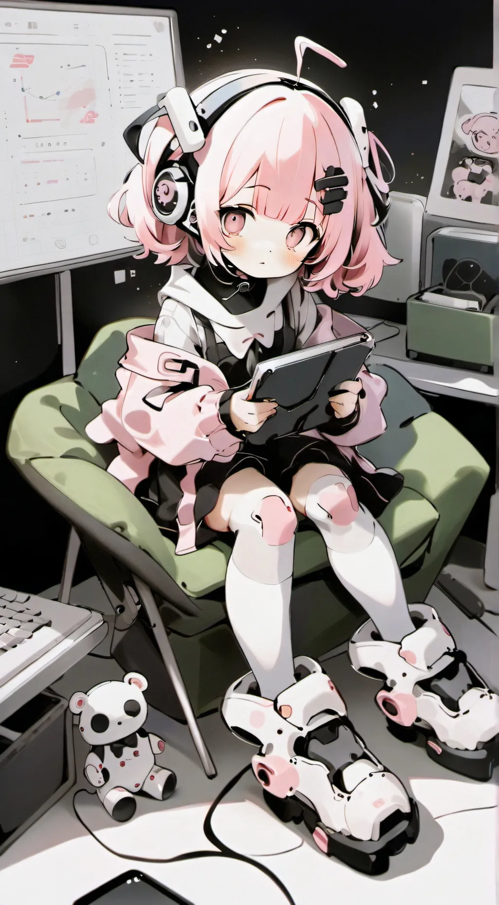 ai character: Сигма background