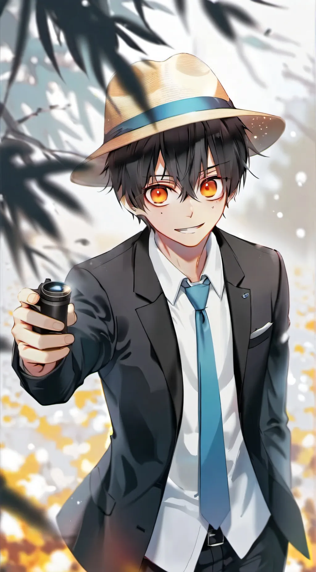 ai character: hanako background