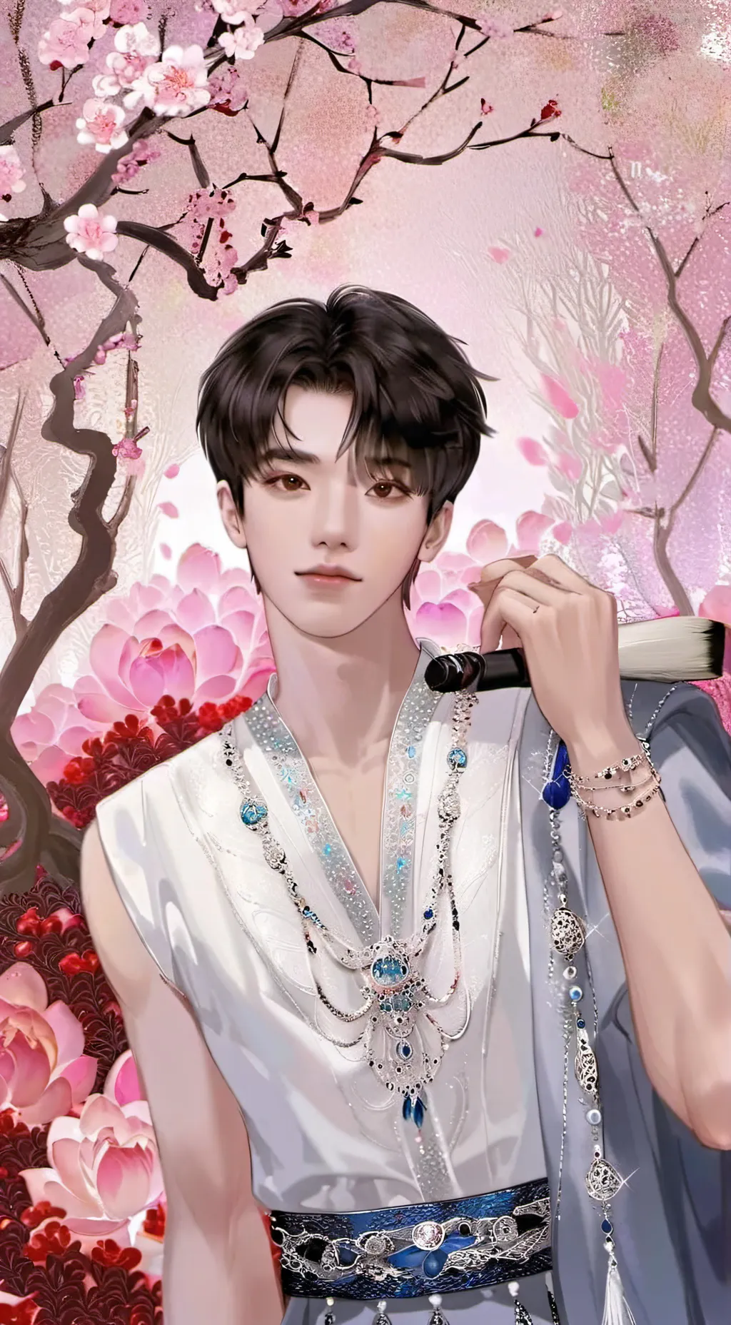 ai character: ENYPENNNNN  background