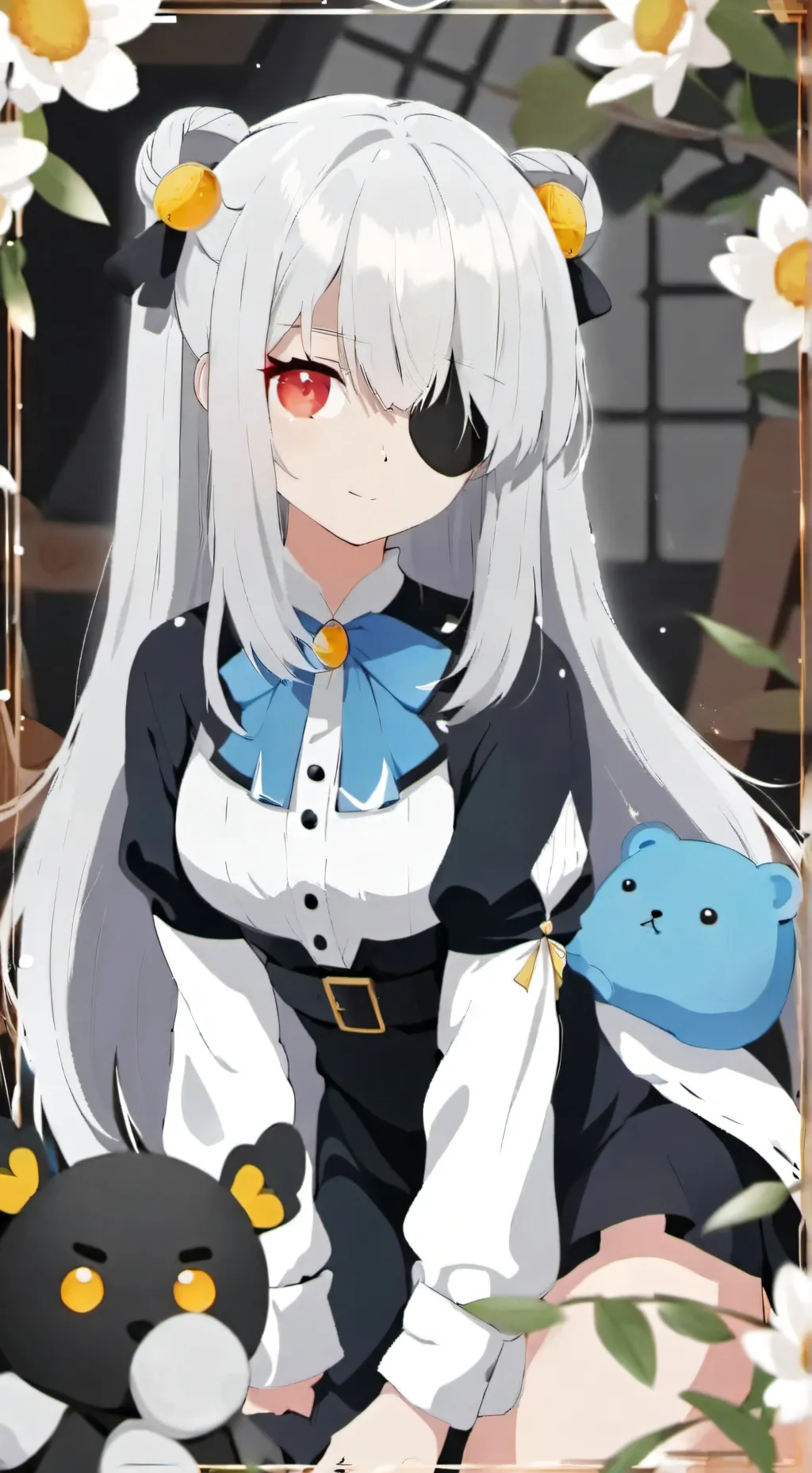 ai character: Shoto Todoroki background