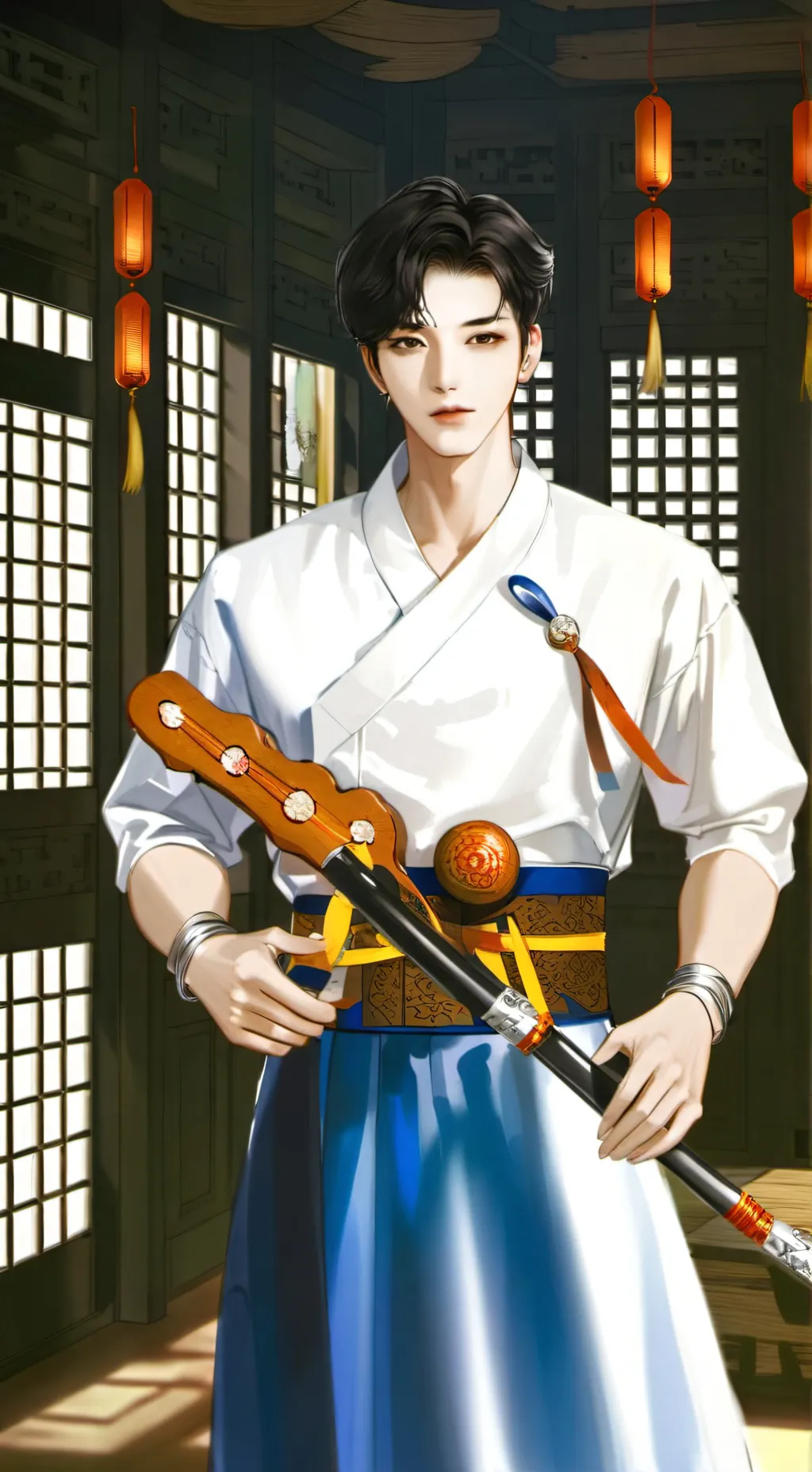 ai character: Hung-sae background