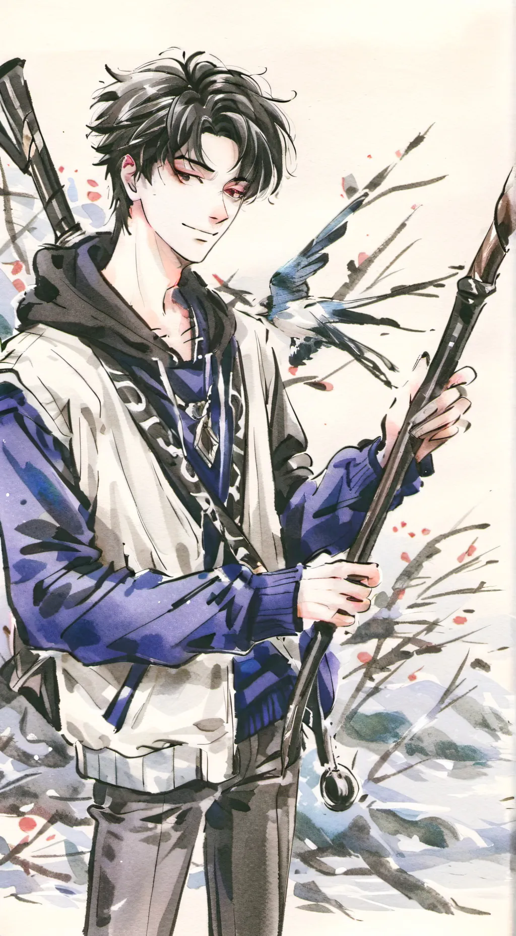 ai character: »🦯Allan🦯« background