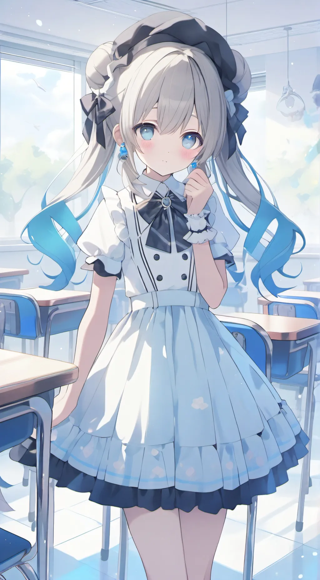 ai character: MHA X FPE background