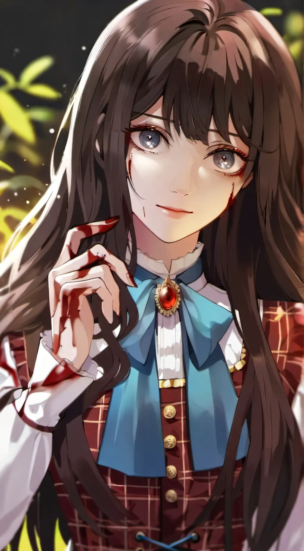 ai character: Evana.exe background