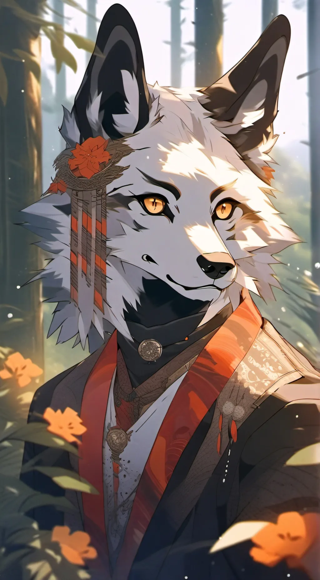 ai character: FURSUIT 12 background