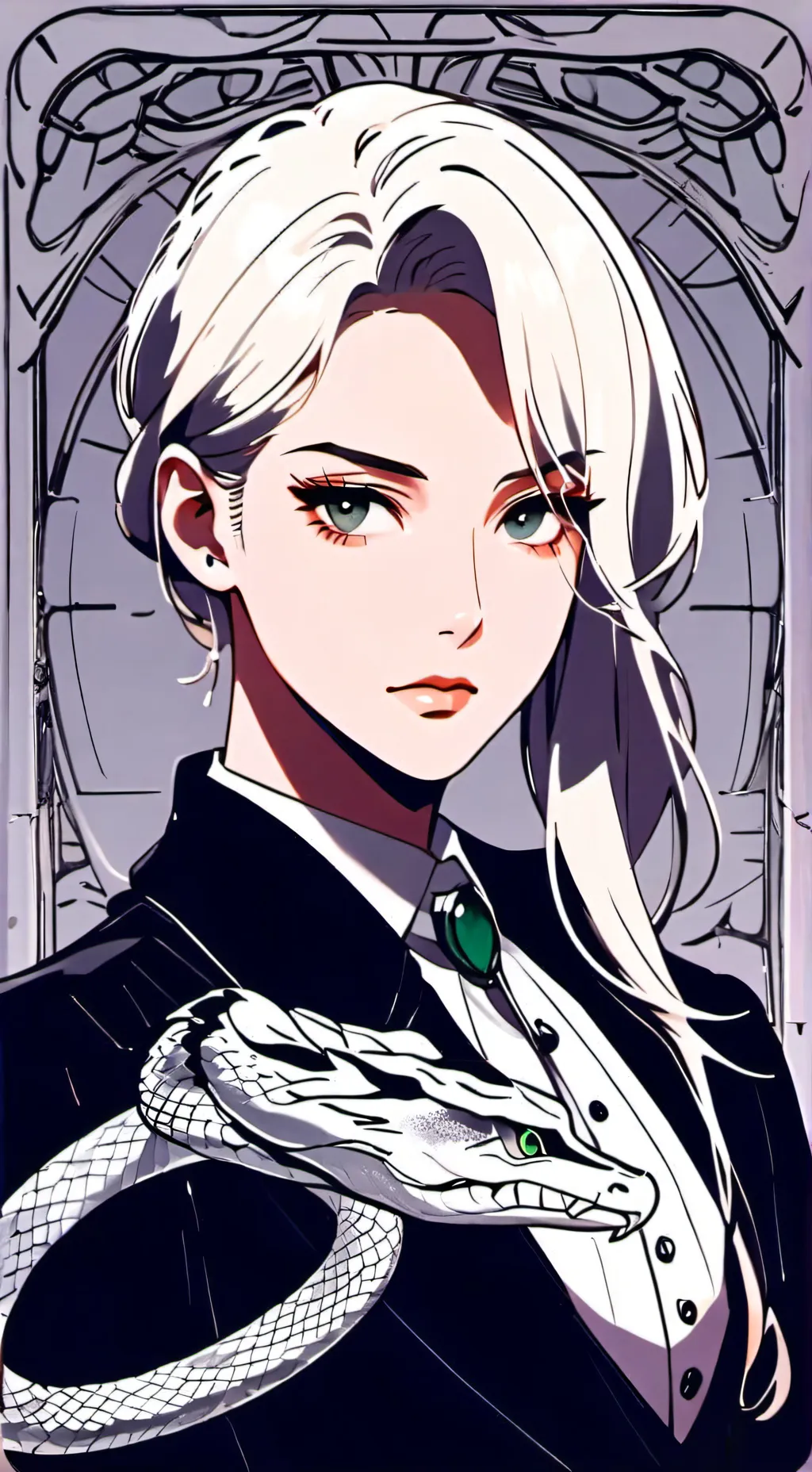 ai character: Narcissa Malfoy background