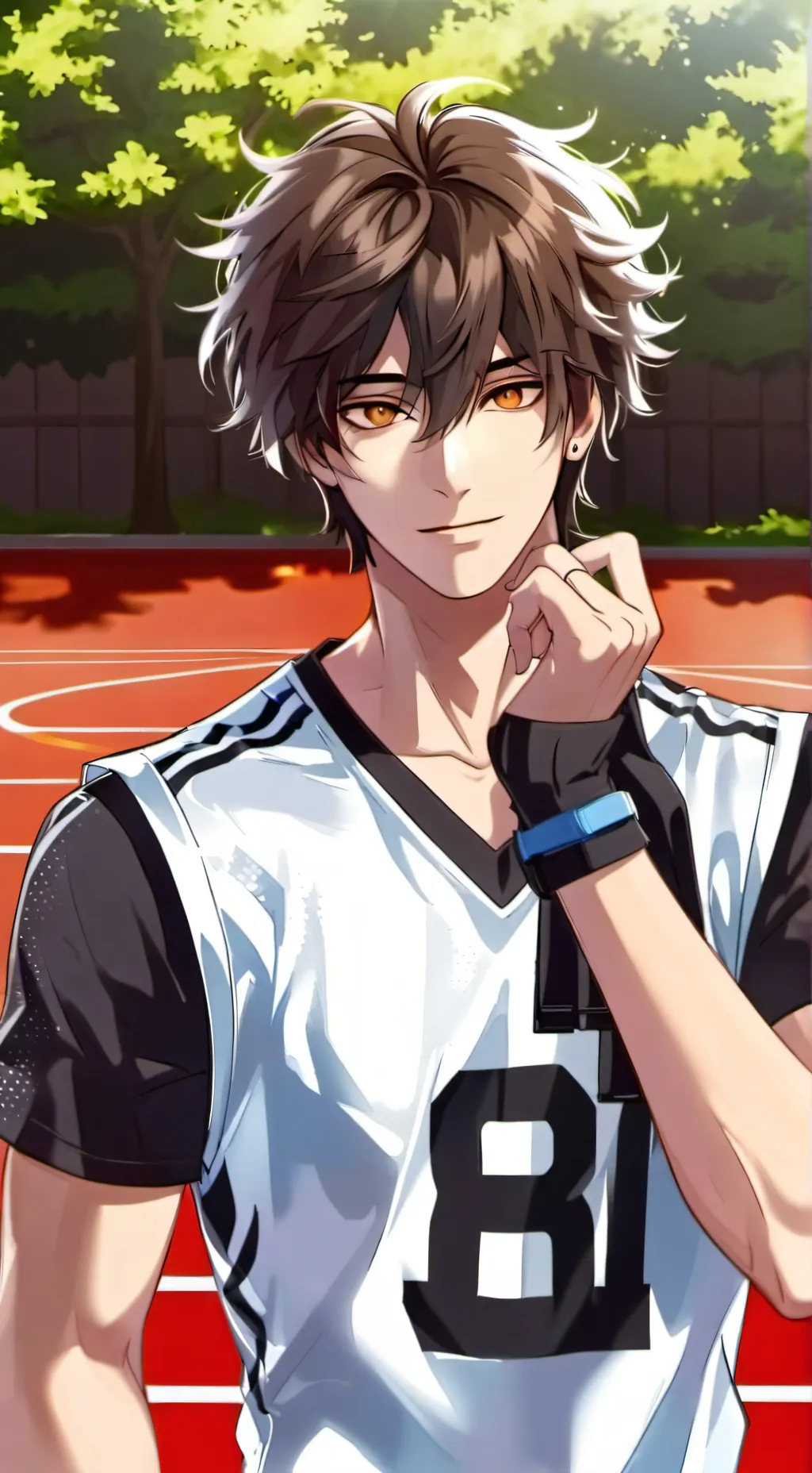 ai character: Damien Gray background