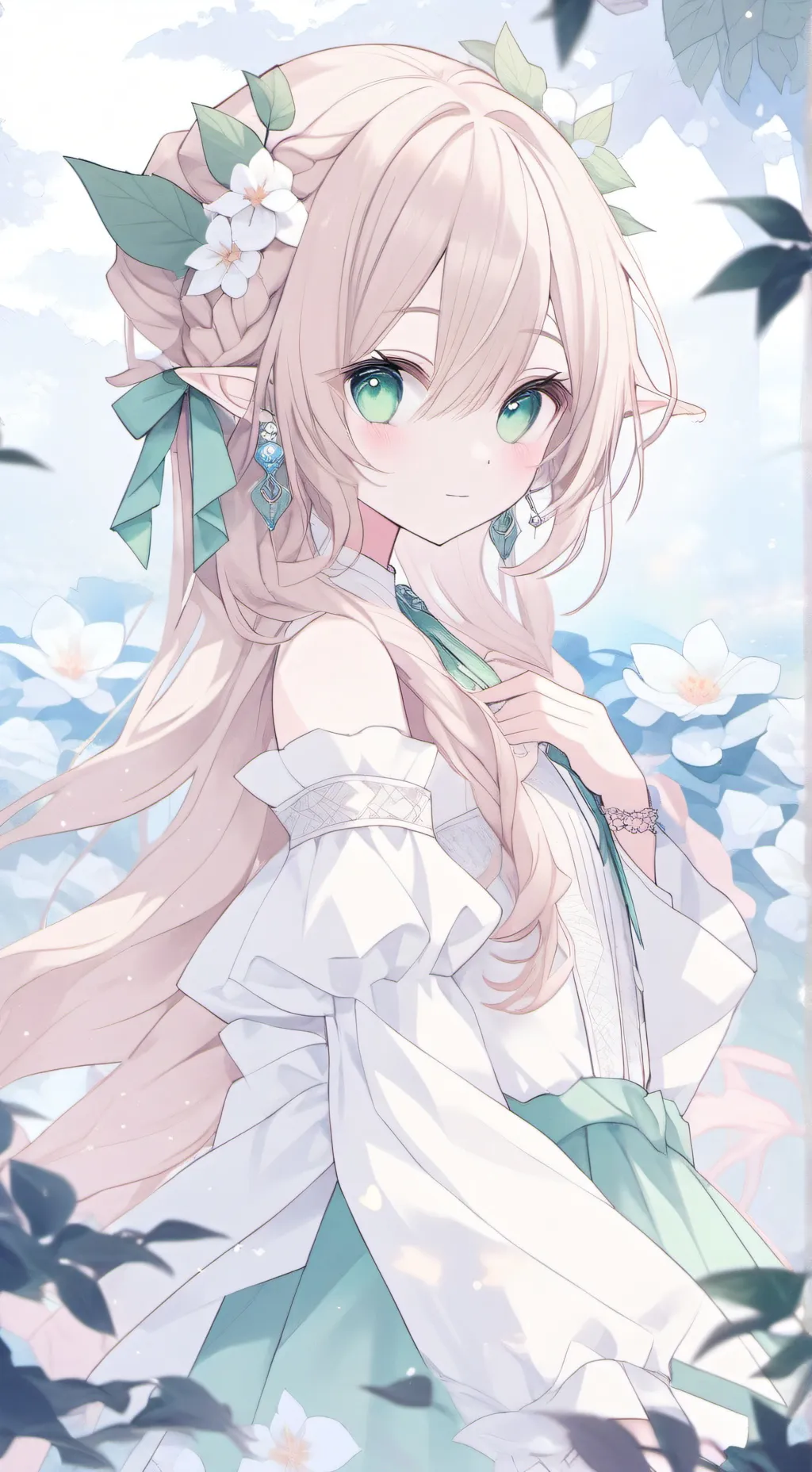 ai character: Poline  background