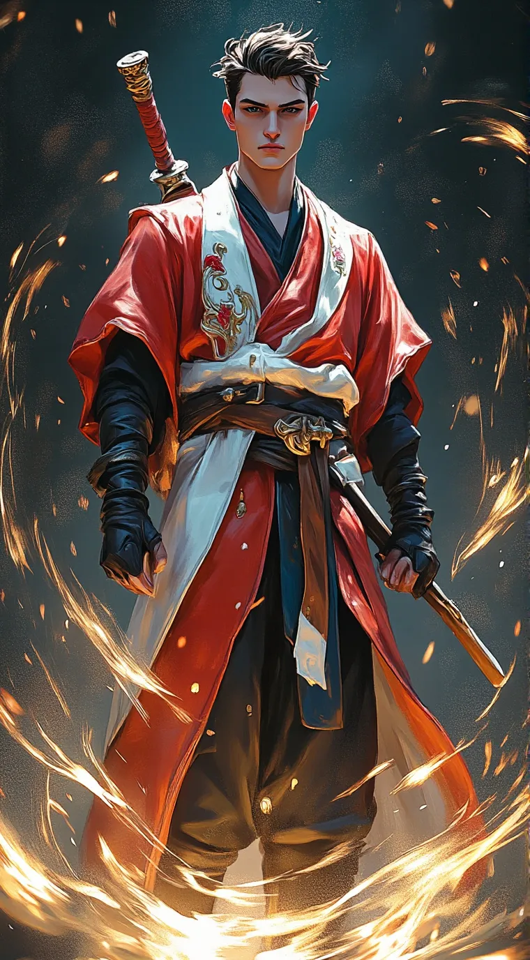 ai character: Okada Kazuki background