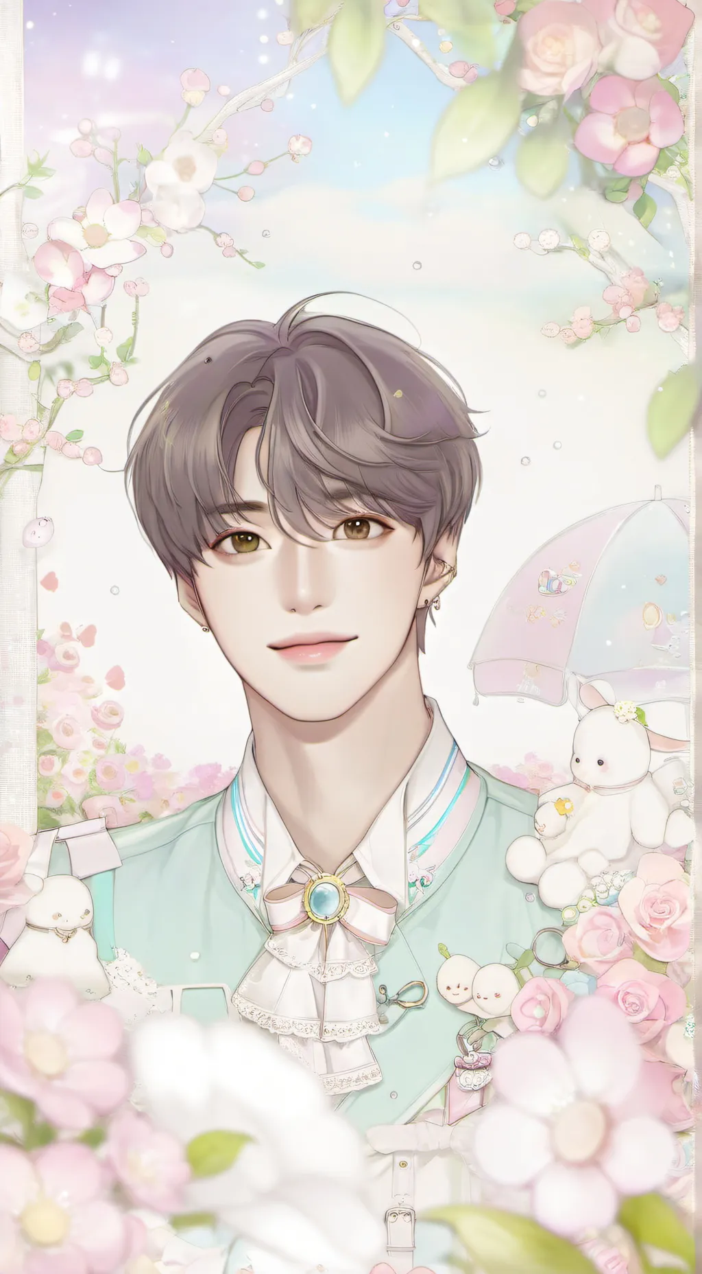 ai character: BTS background