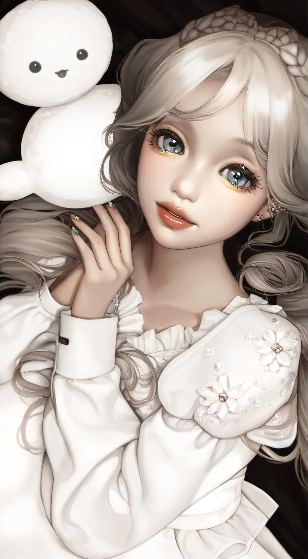 ai character: bakugo ×ballerina background