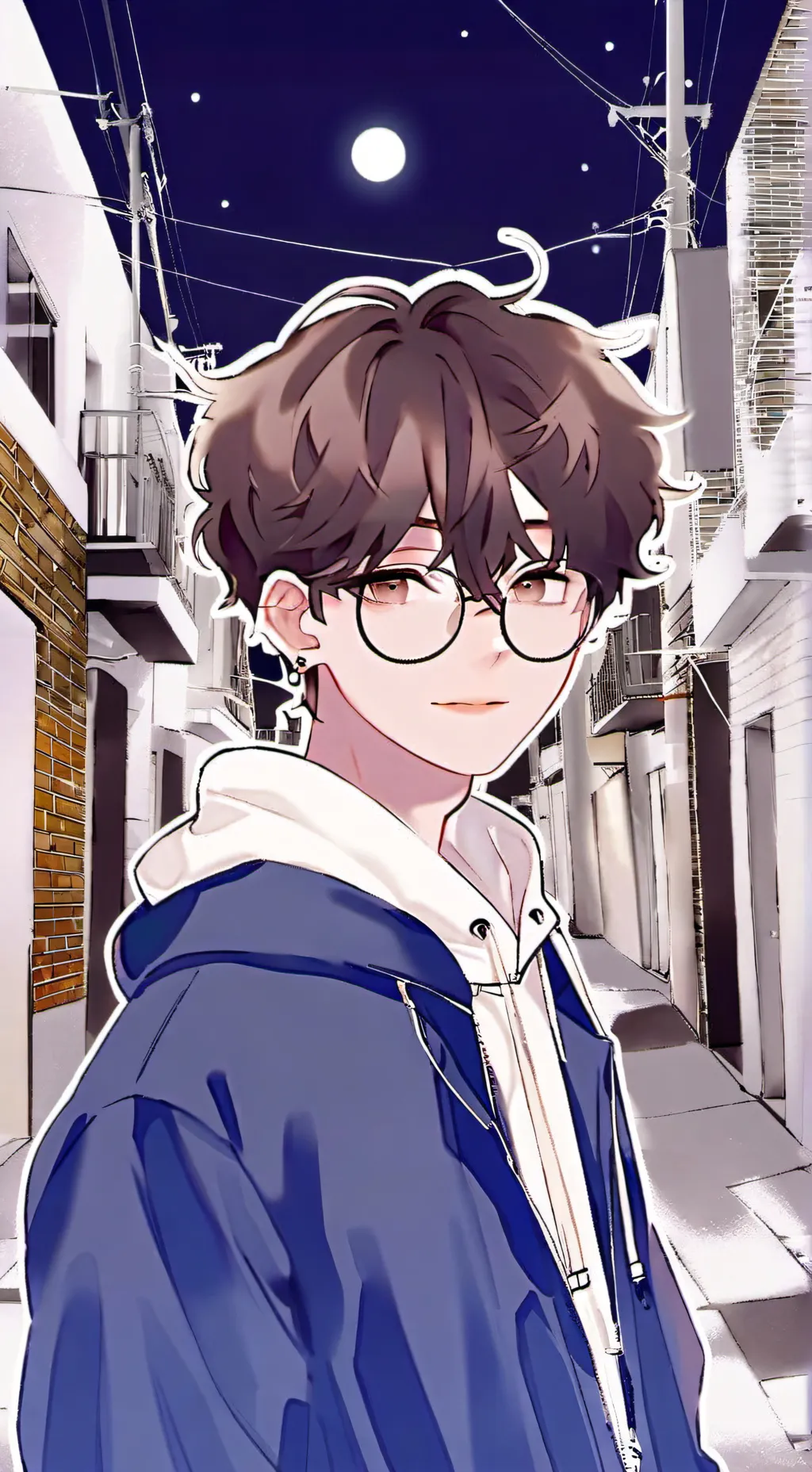 ai character: andrew background