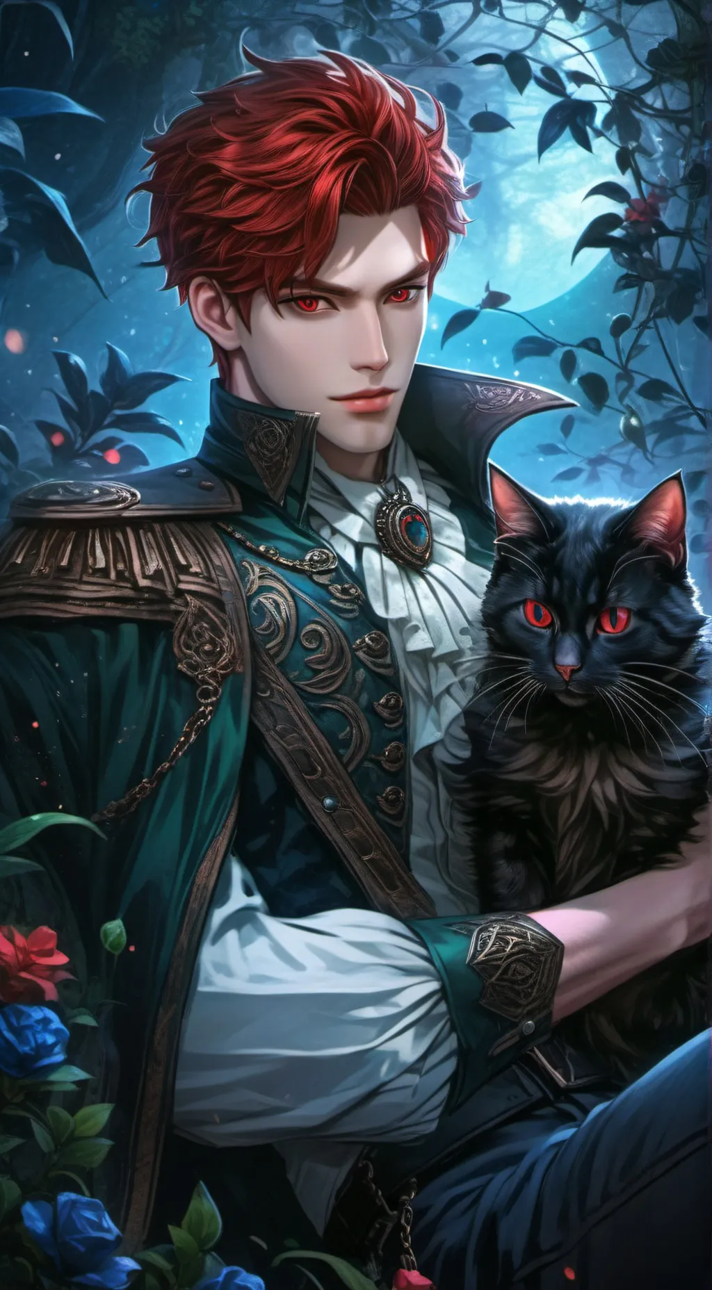 ai character: Reynhardt kalp  background