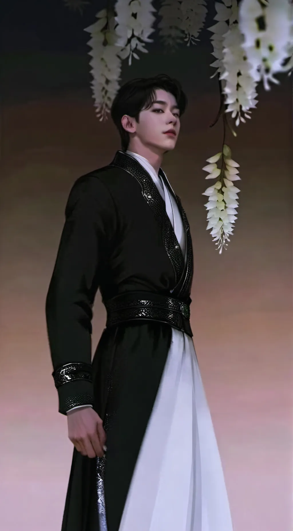 ai character: Damien  background