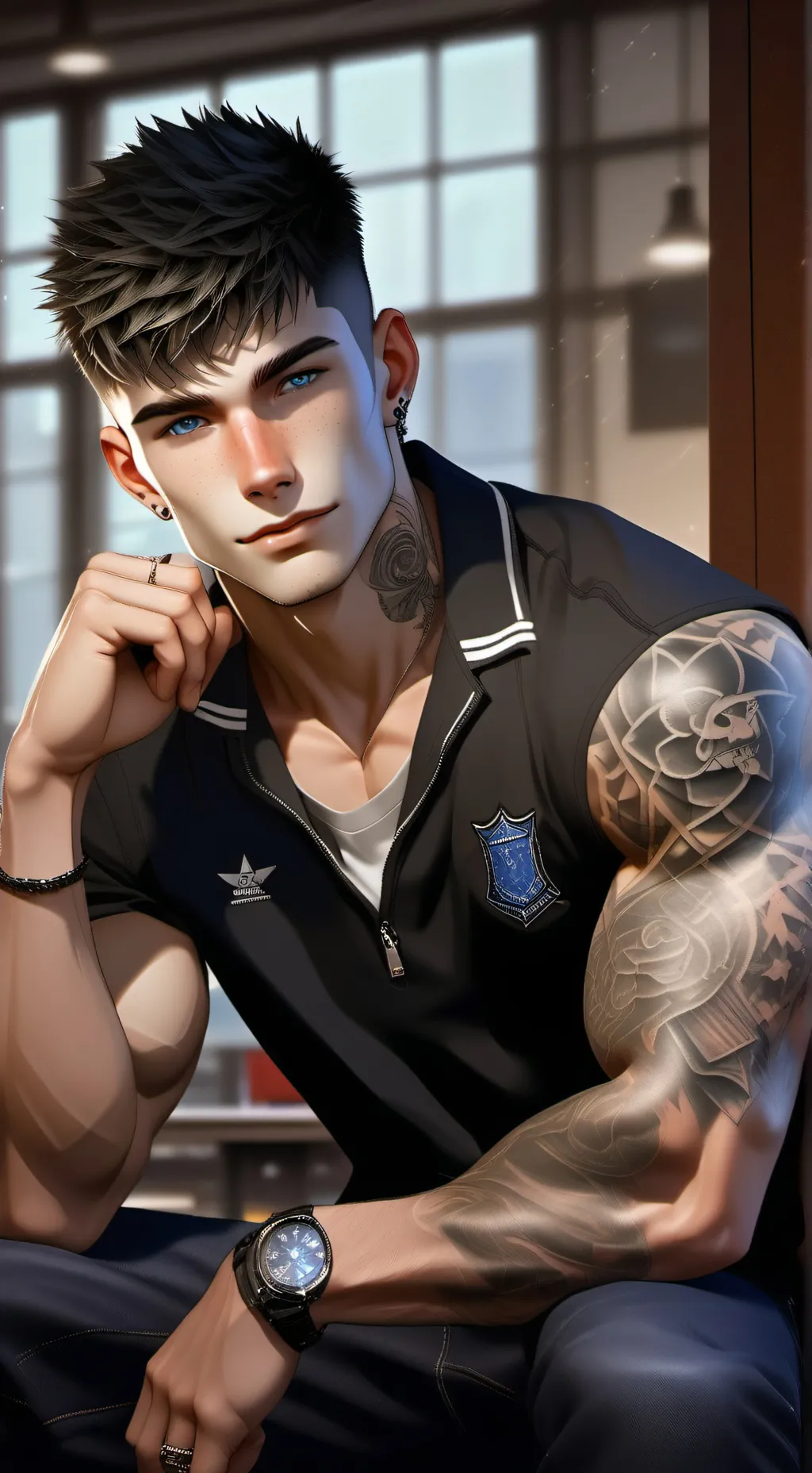 ai character: Philip Parker background