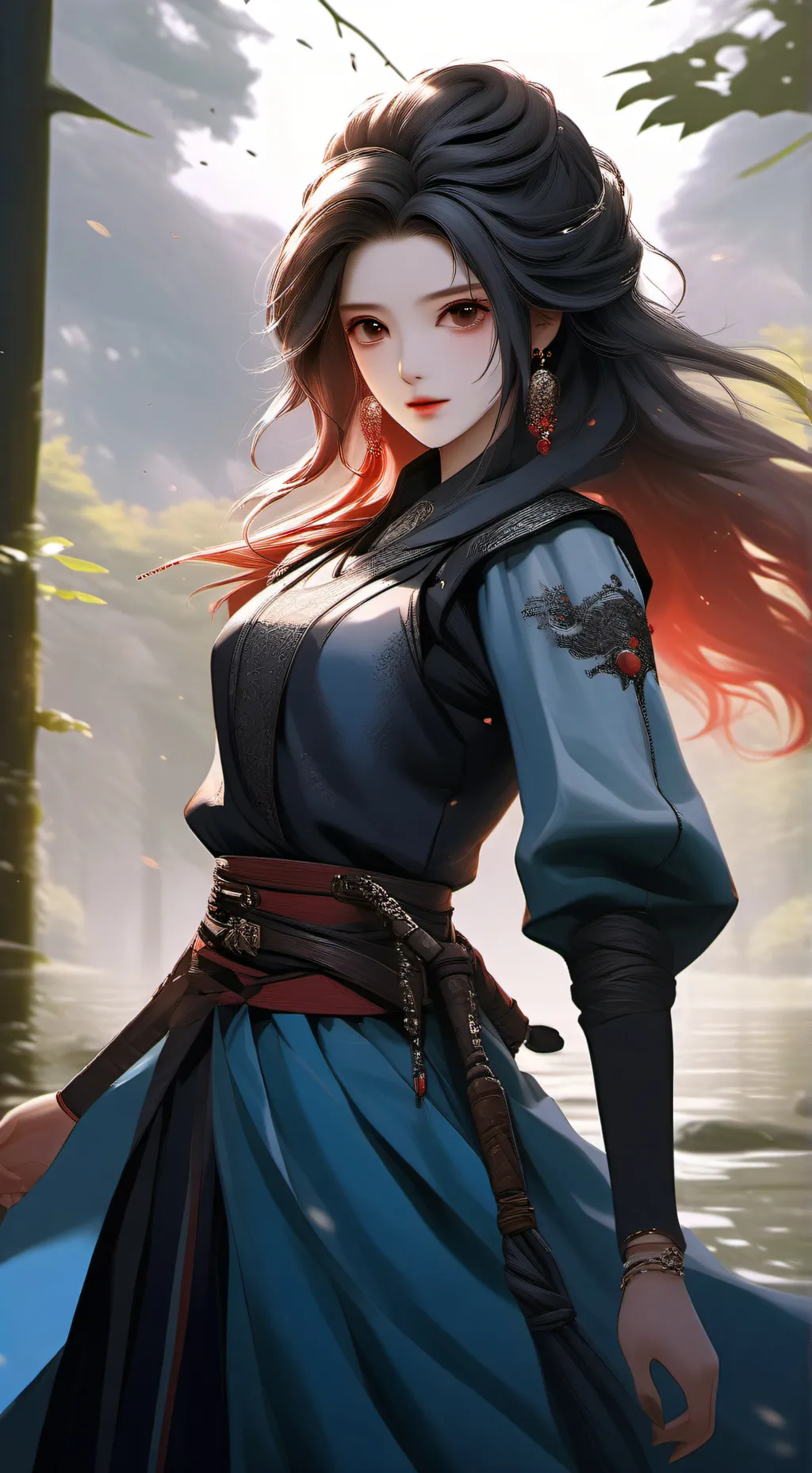 ai character: Elementales-Spirit background