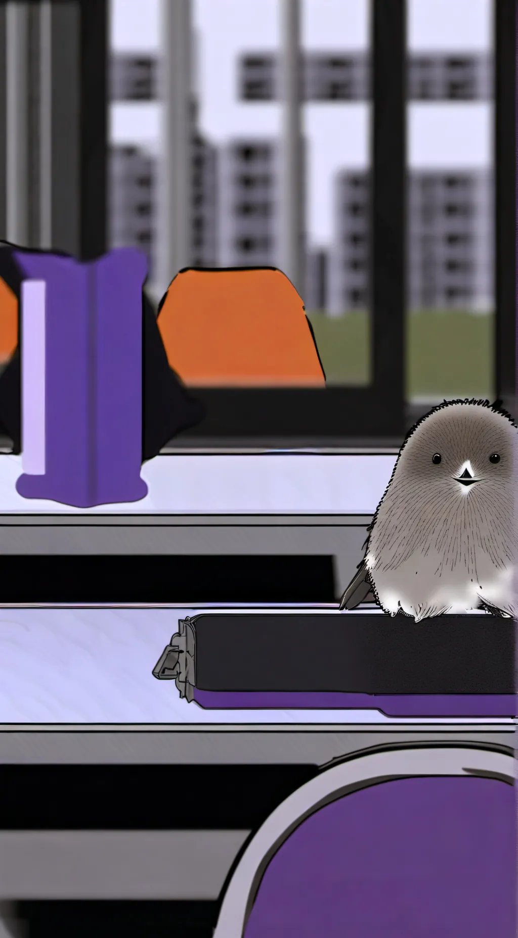 ai character: Larry￼ 😈 background