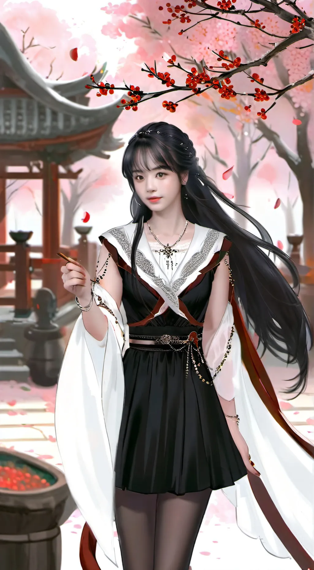 ai character: testing background