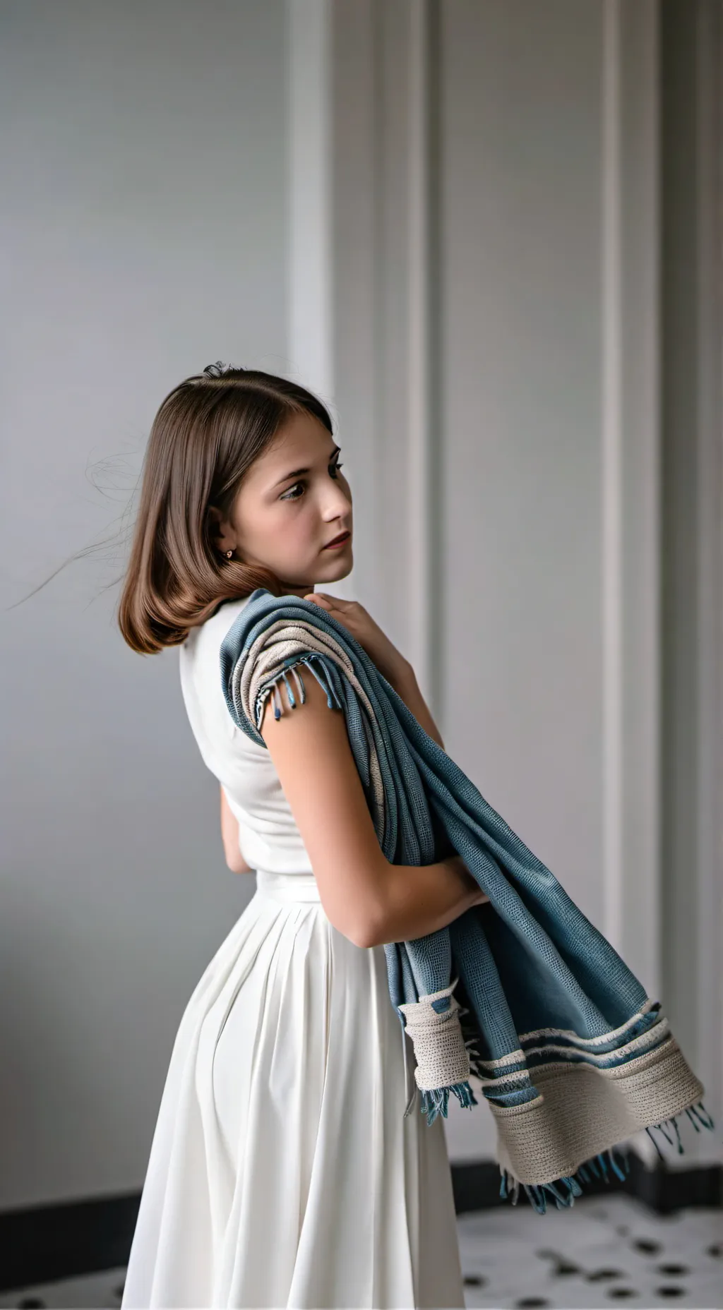 ai character: Alexandra  background