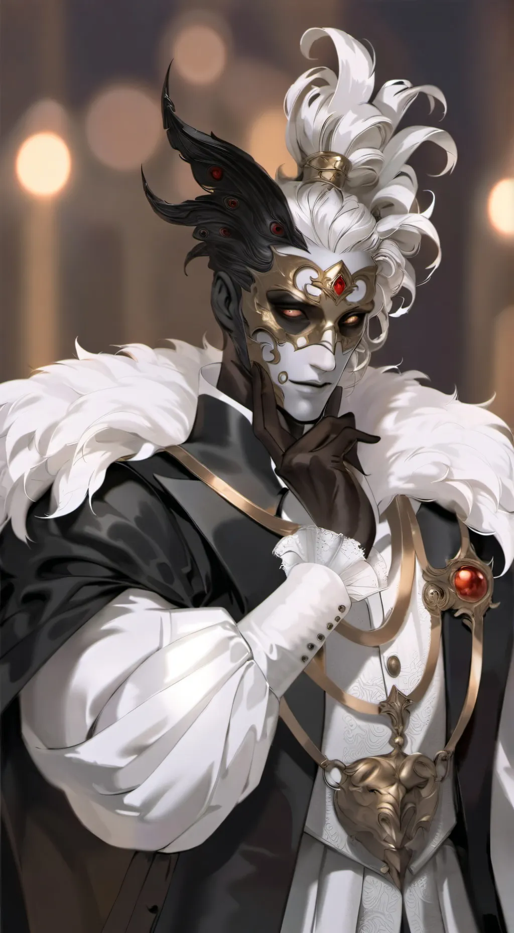 ai character: Voleur de Venise  background