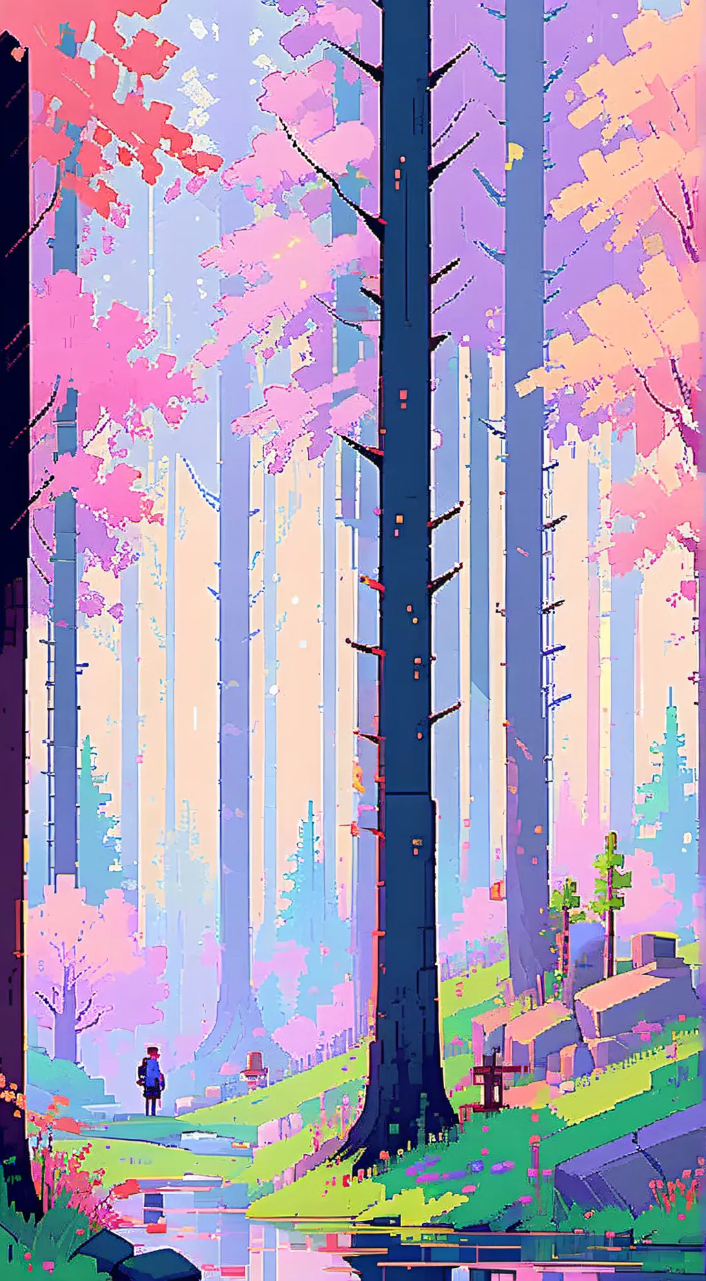 ai character: Tanjiro x girls background