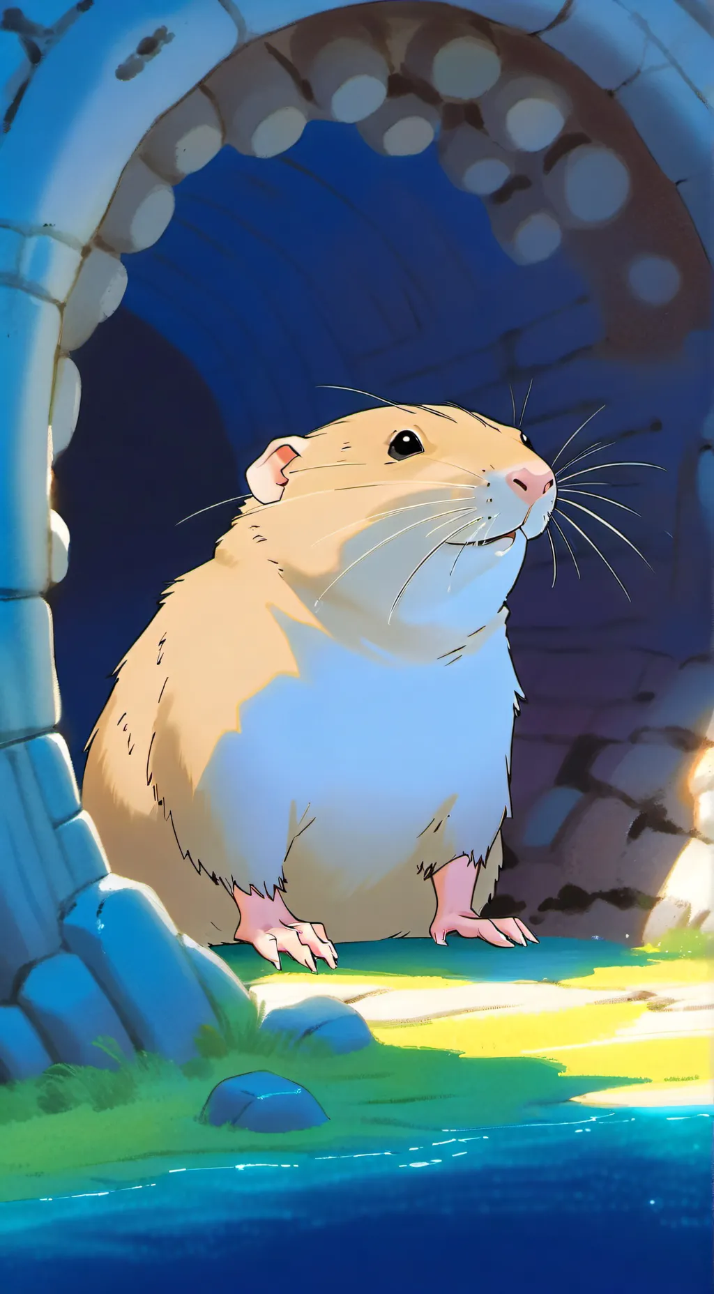 ai character: Jeremiah the rat  background