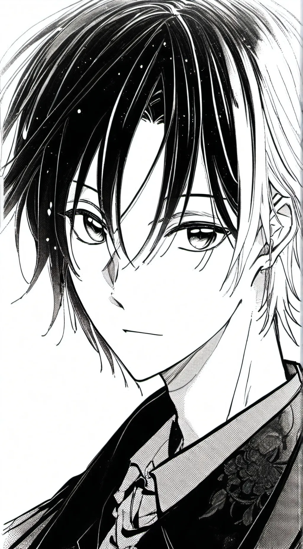 ai character: Neon background