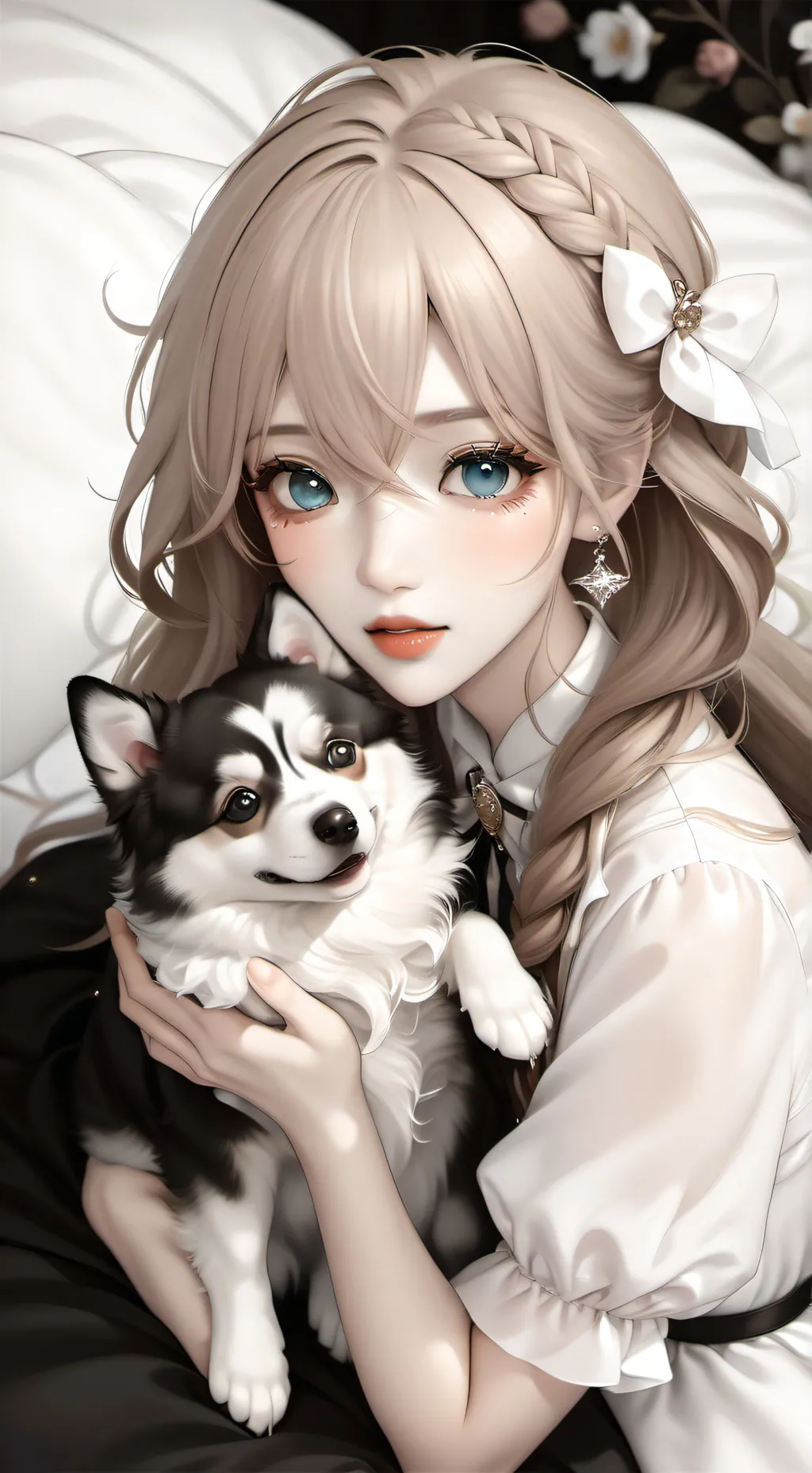 ai character: tu amiga  background