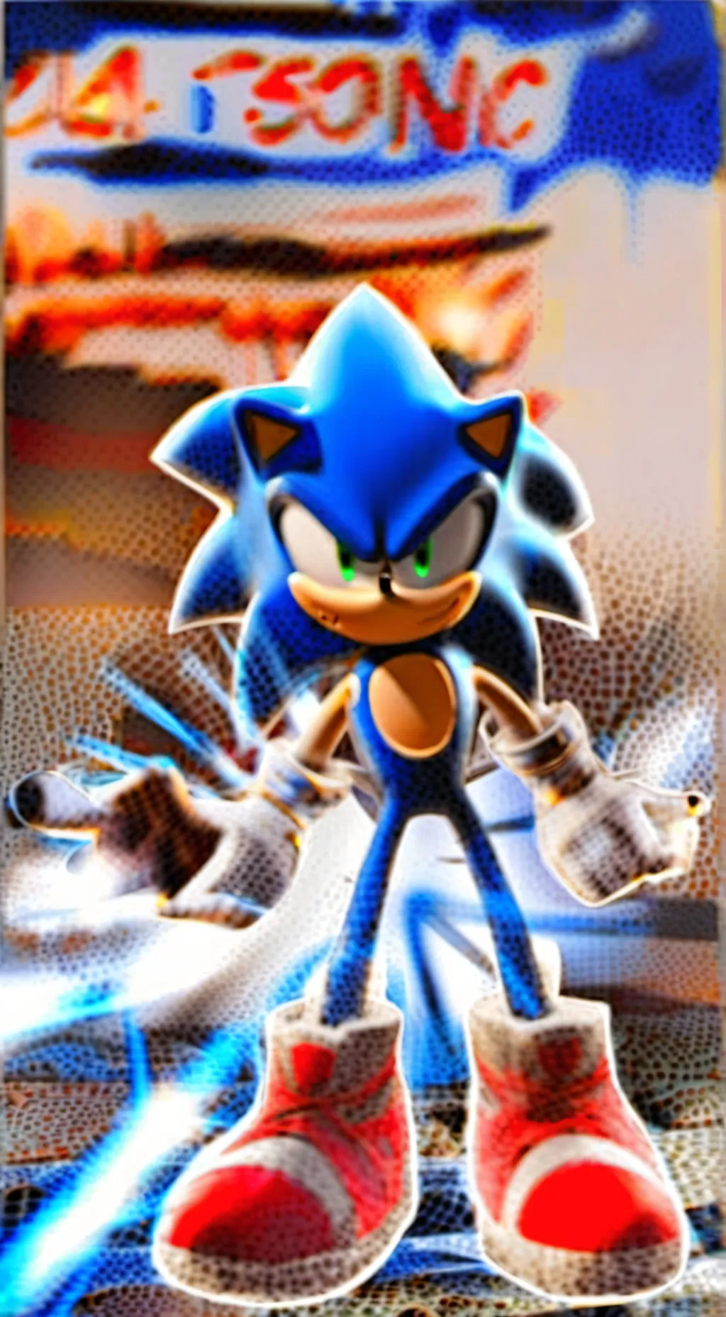 ai character: sonic 3 background