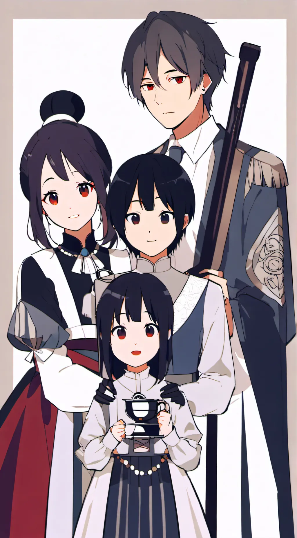 ai character: Royal Family  background