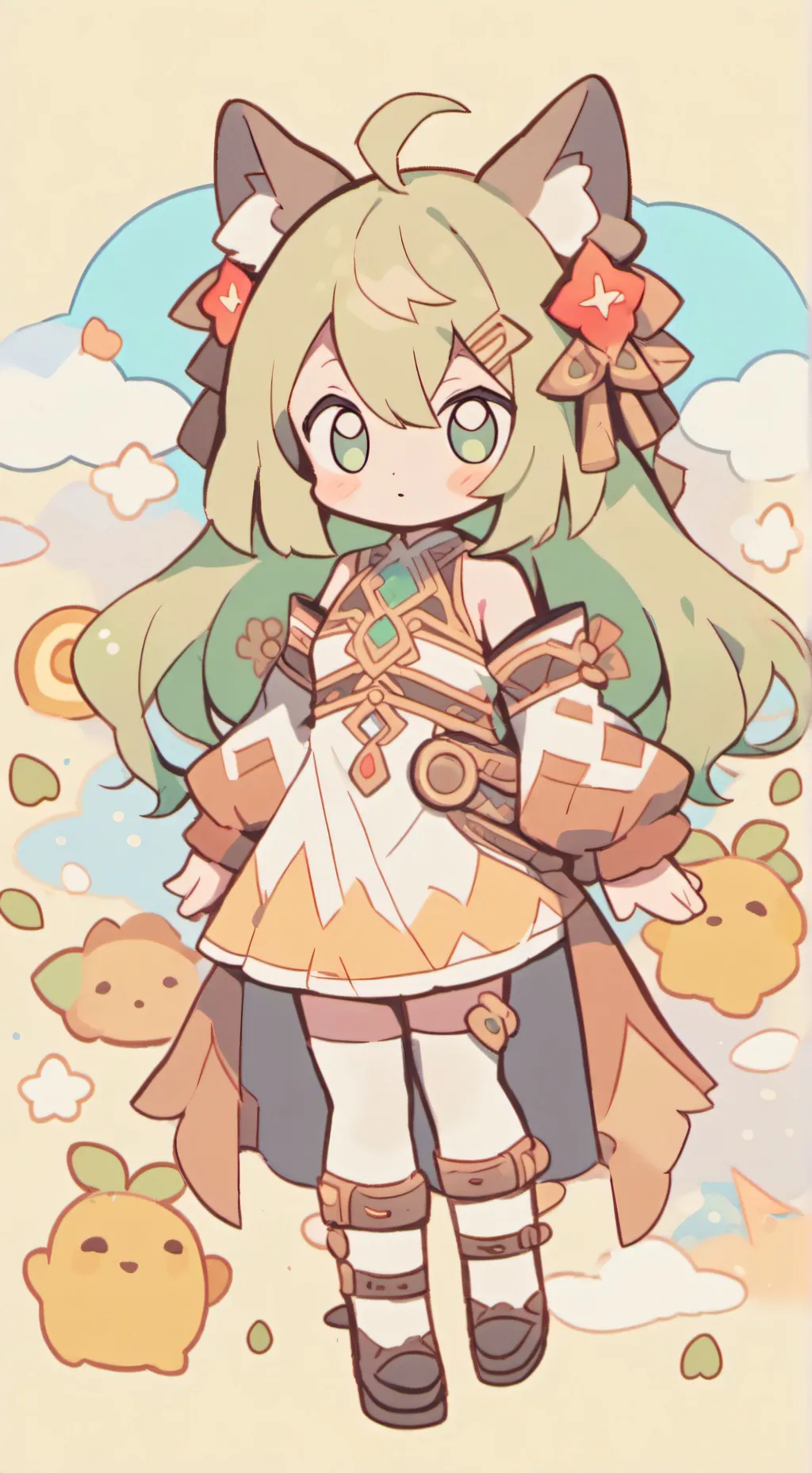 ai character: ... background