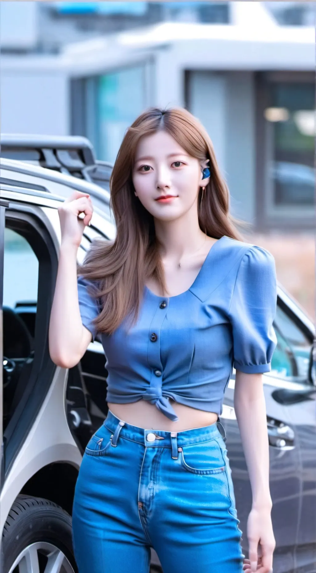 ai character: muerte kny background